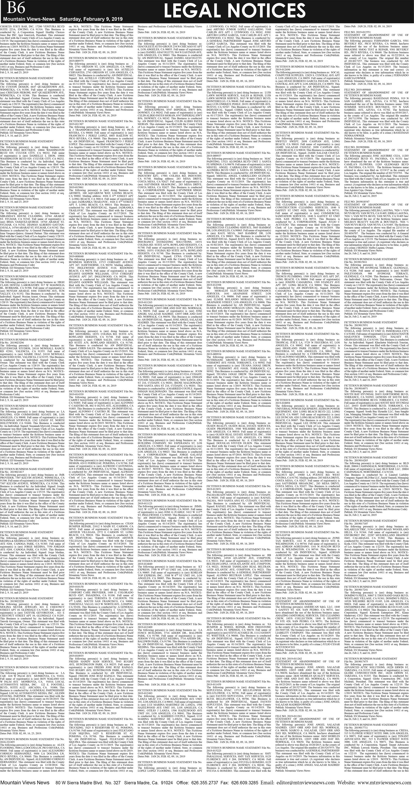 MVNews this week:  Page B:6