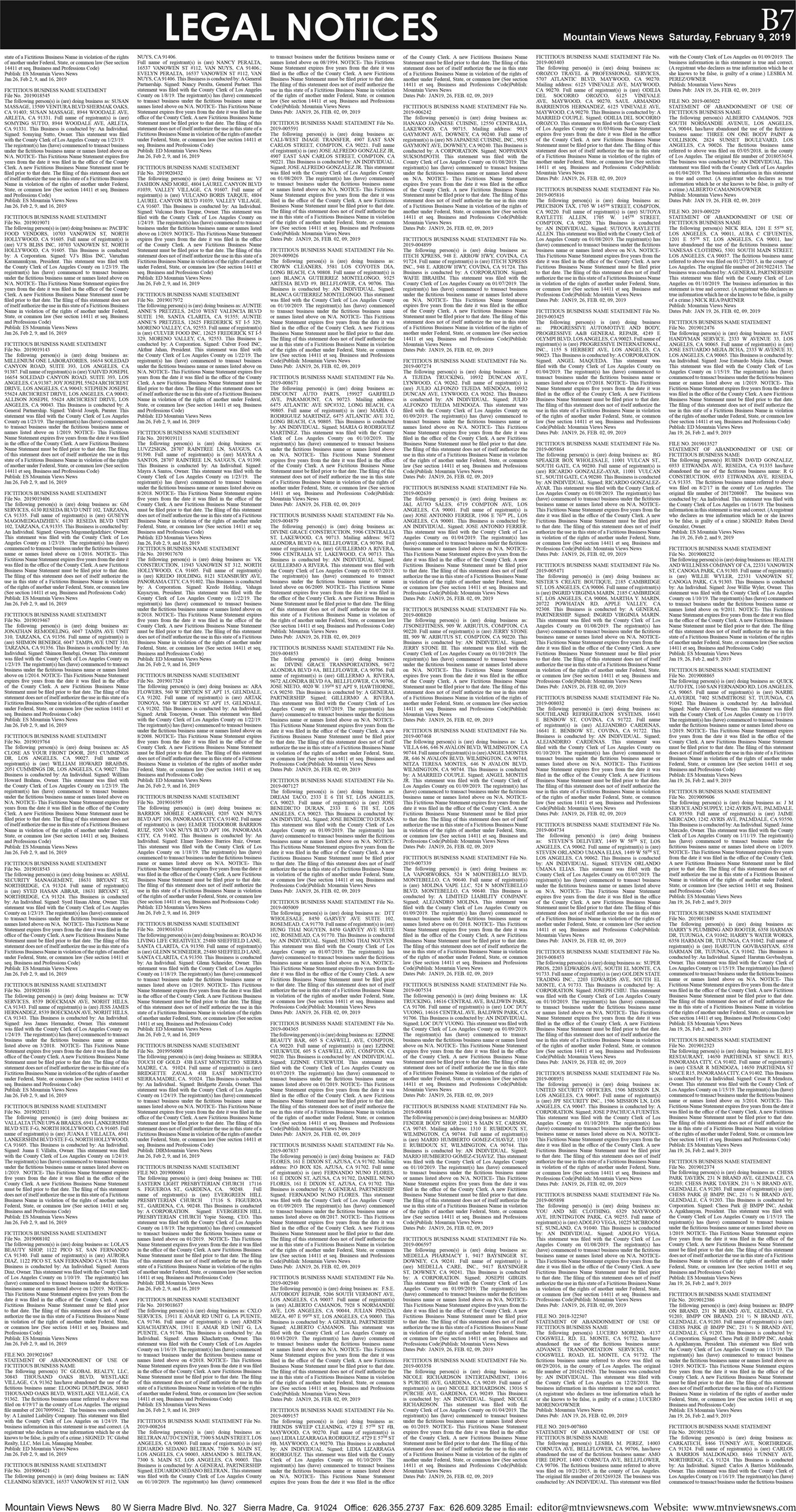 MVNews this week:  Page B:7