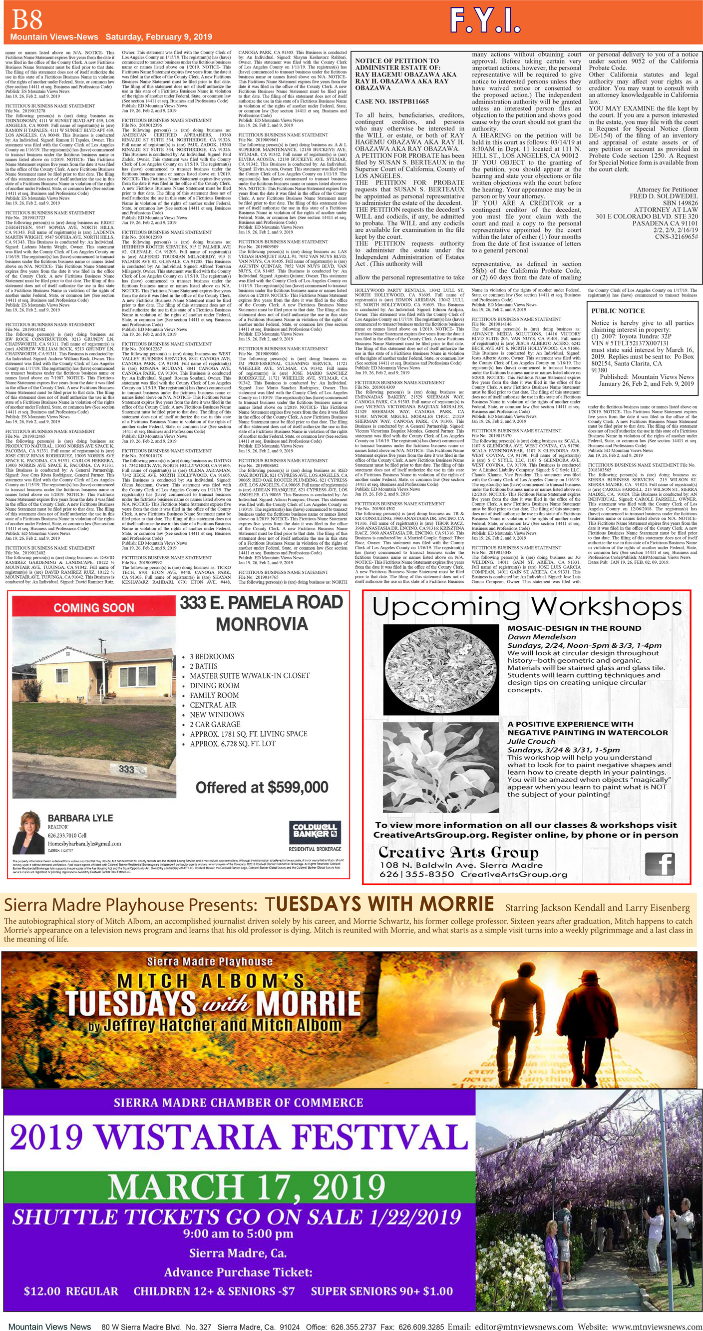 MVNews this week:  Page B:8