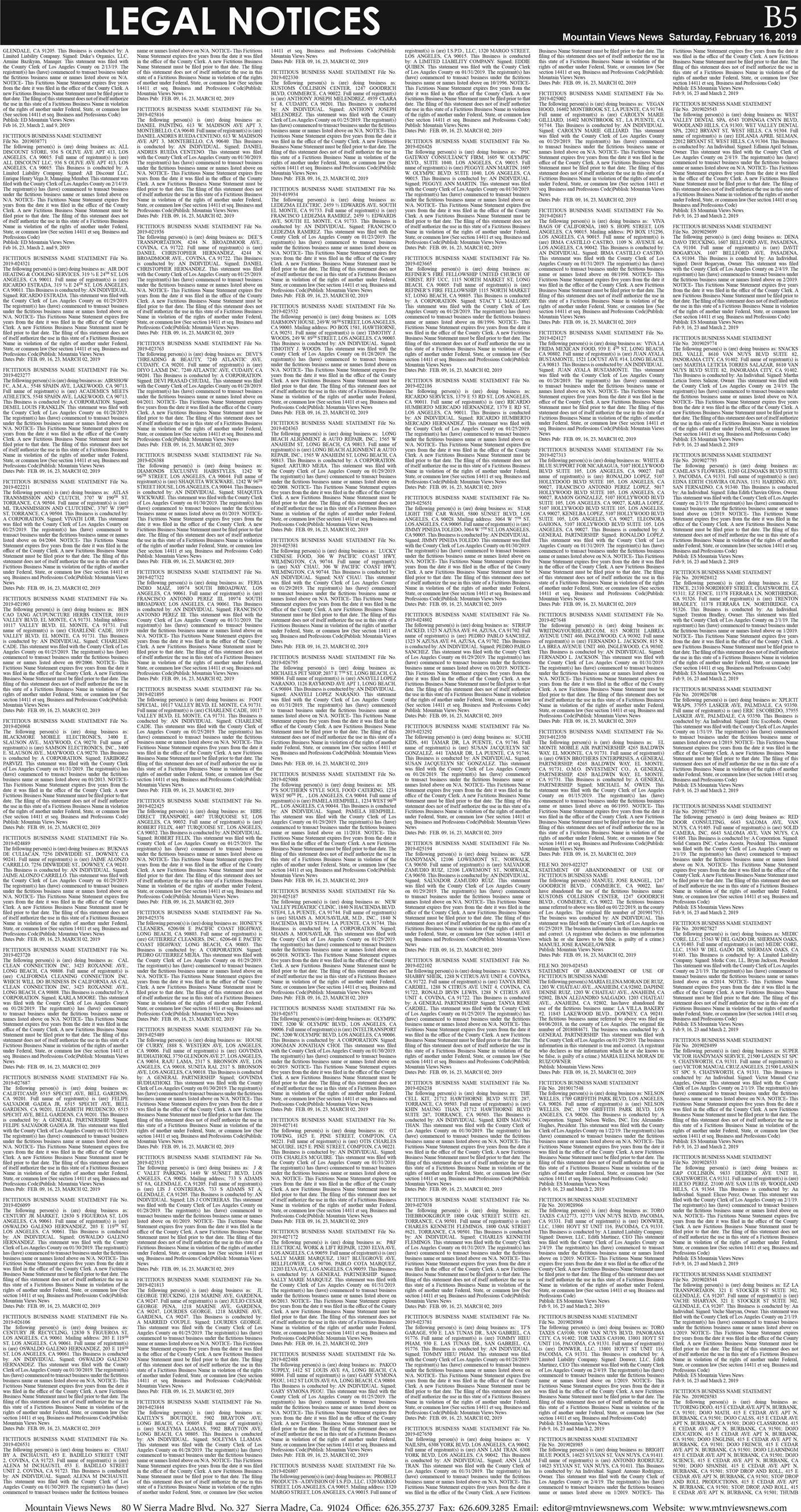 MVNews this week:  Page B:5