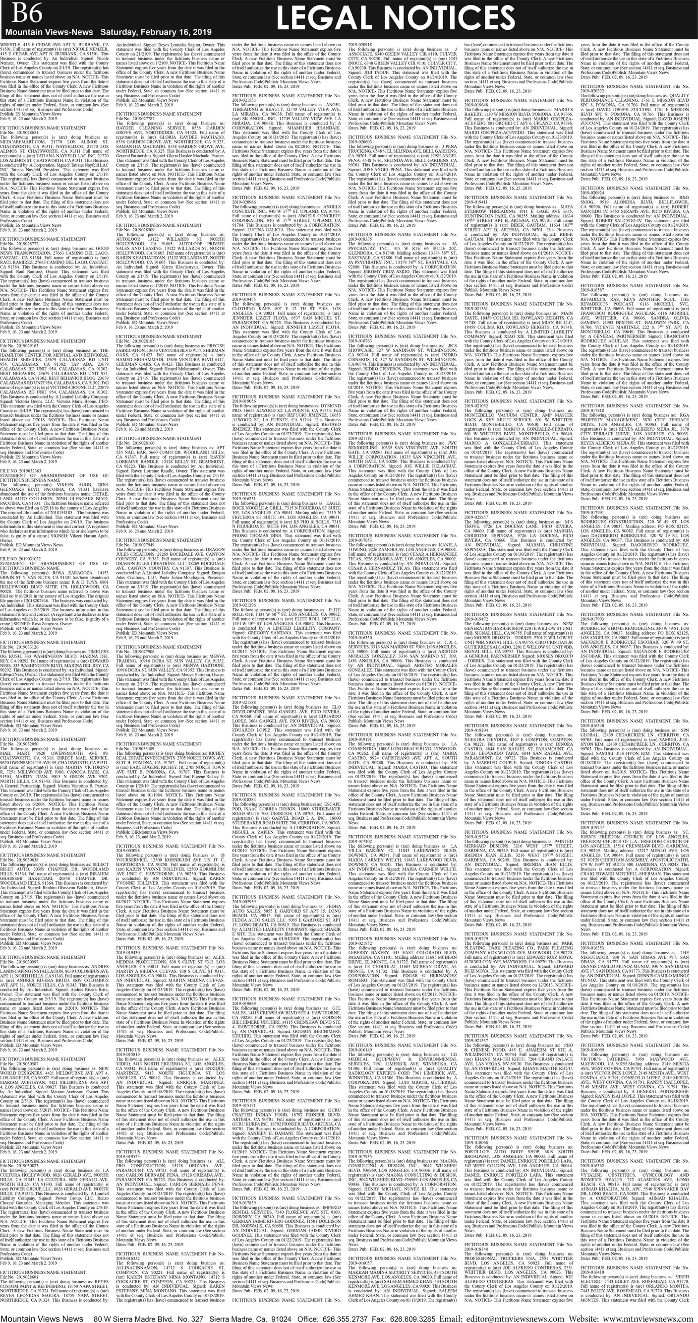 MVNews this week:  Page B:6