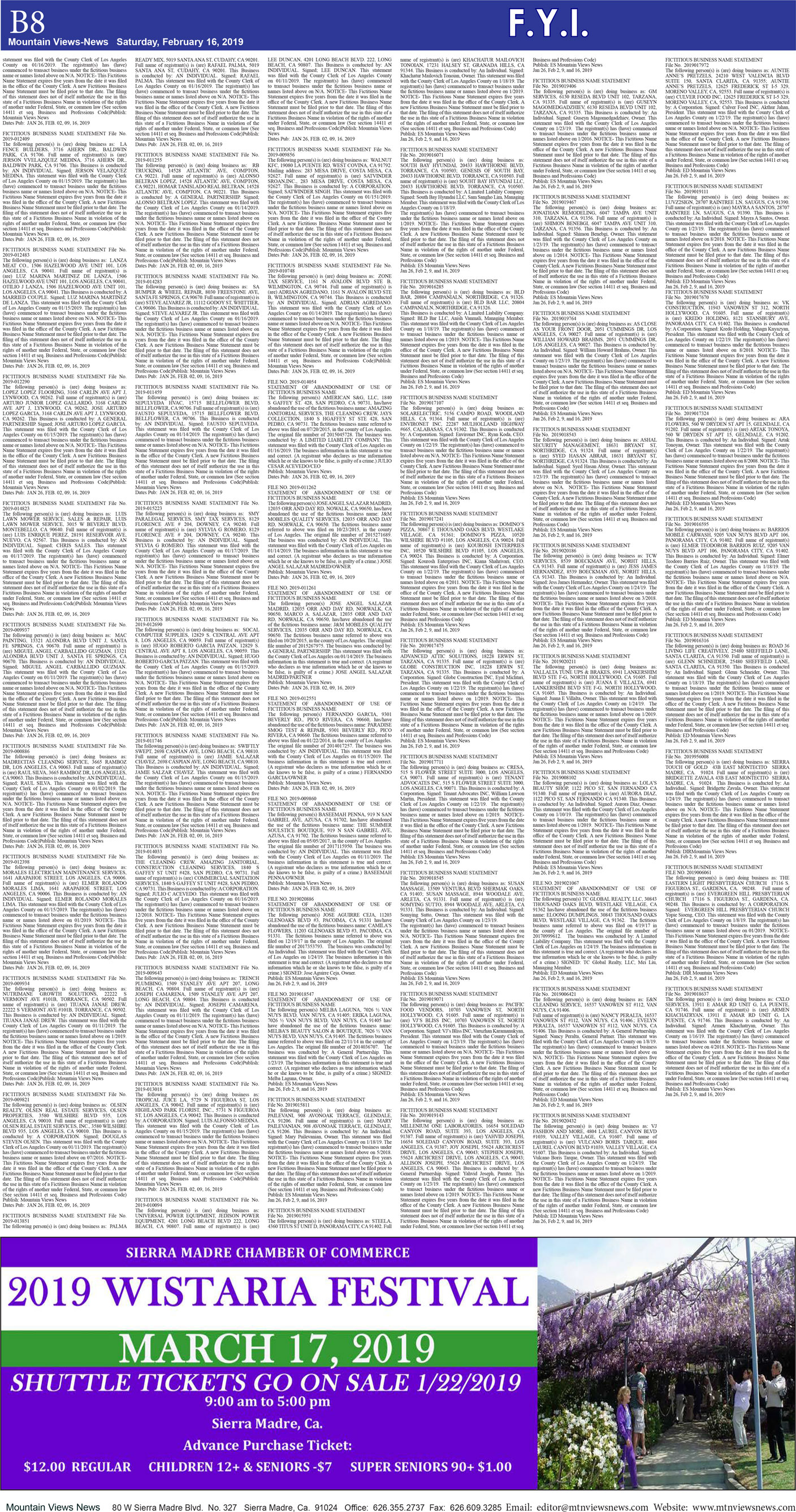 MVNews this week:  Page B:8