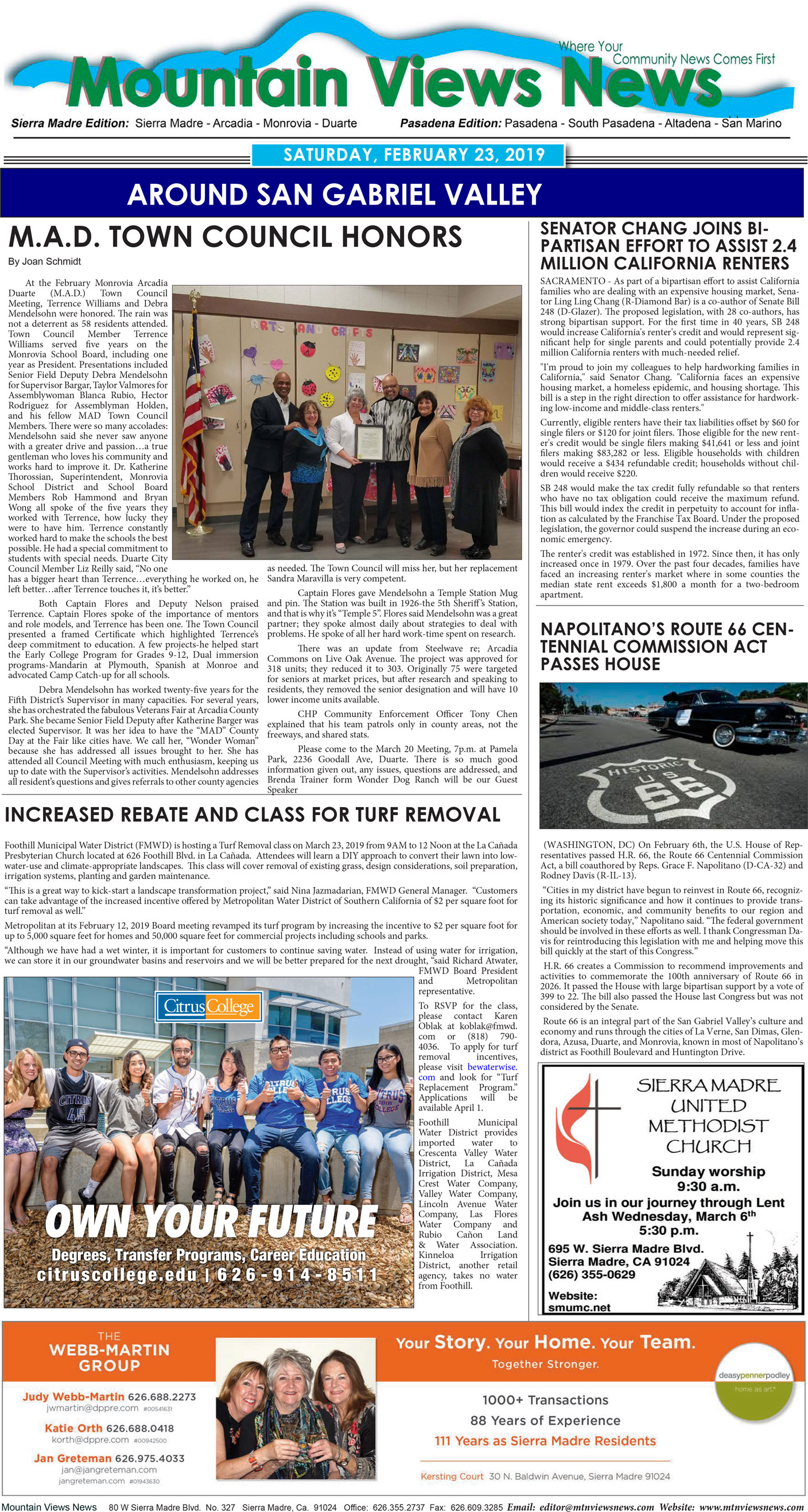 MVNews this week:  Page B:1