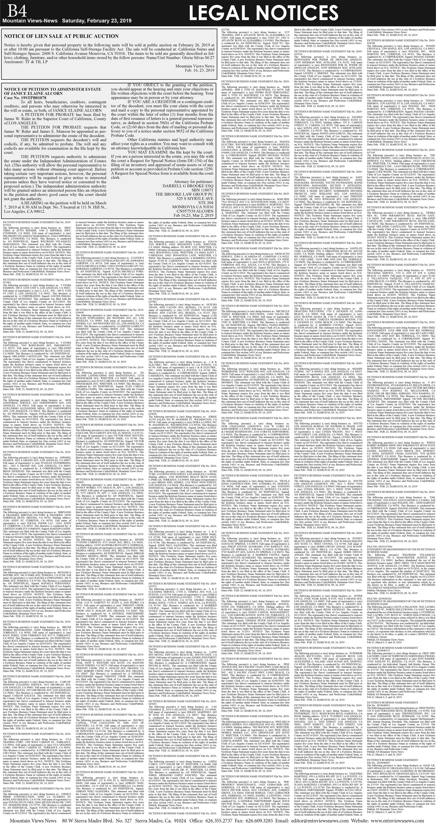 MVNews this week:  Page B:4