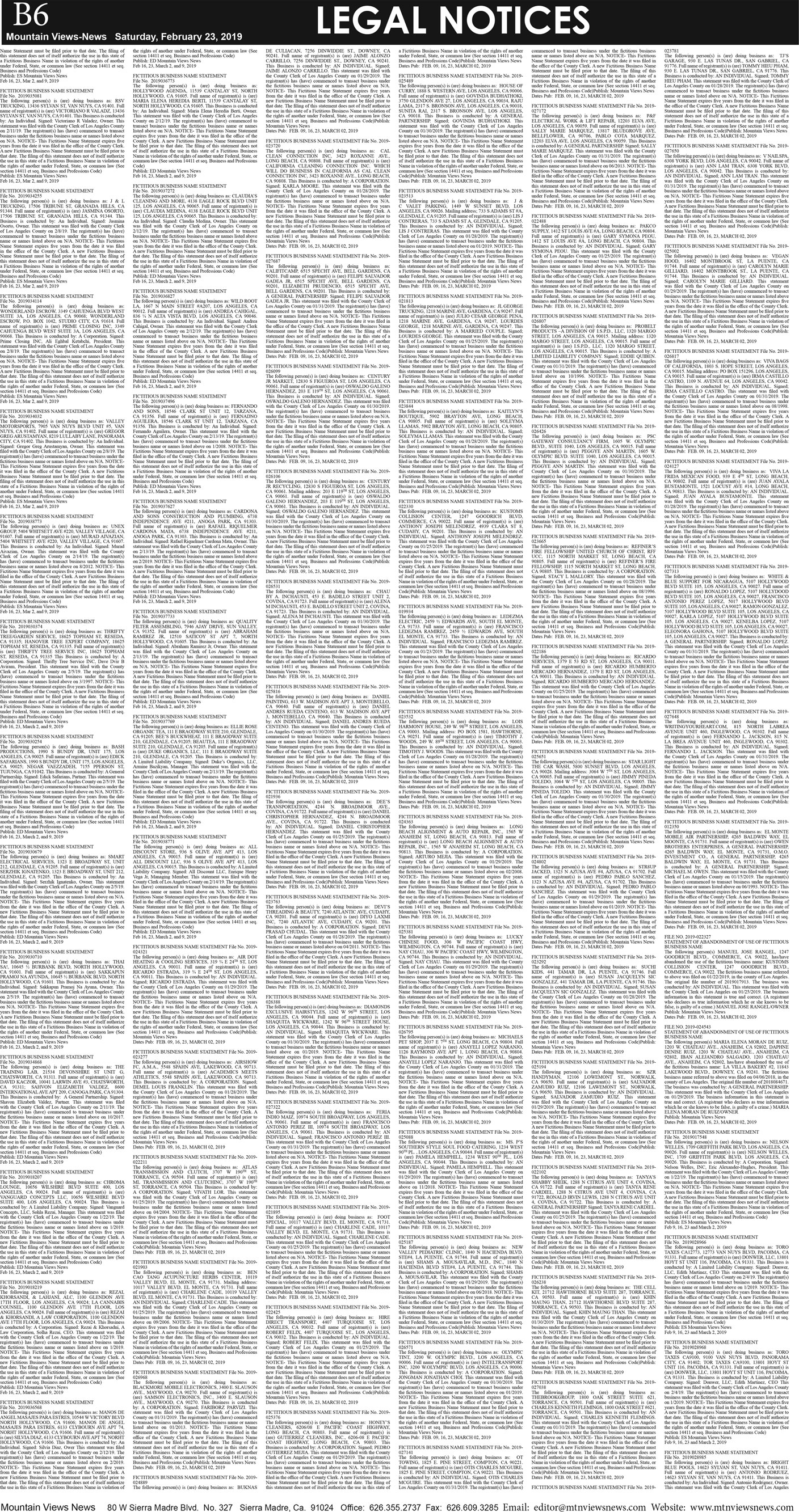 MVNews this week:  Page B:6