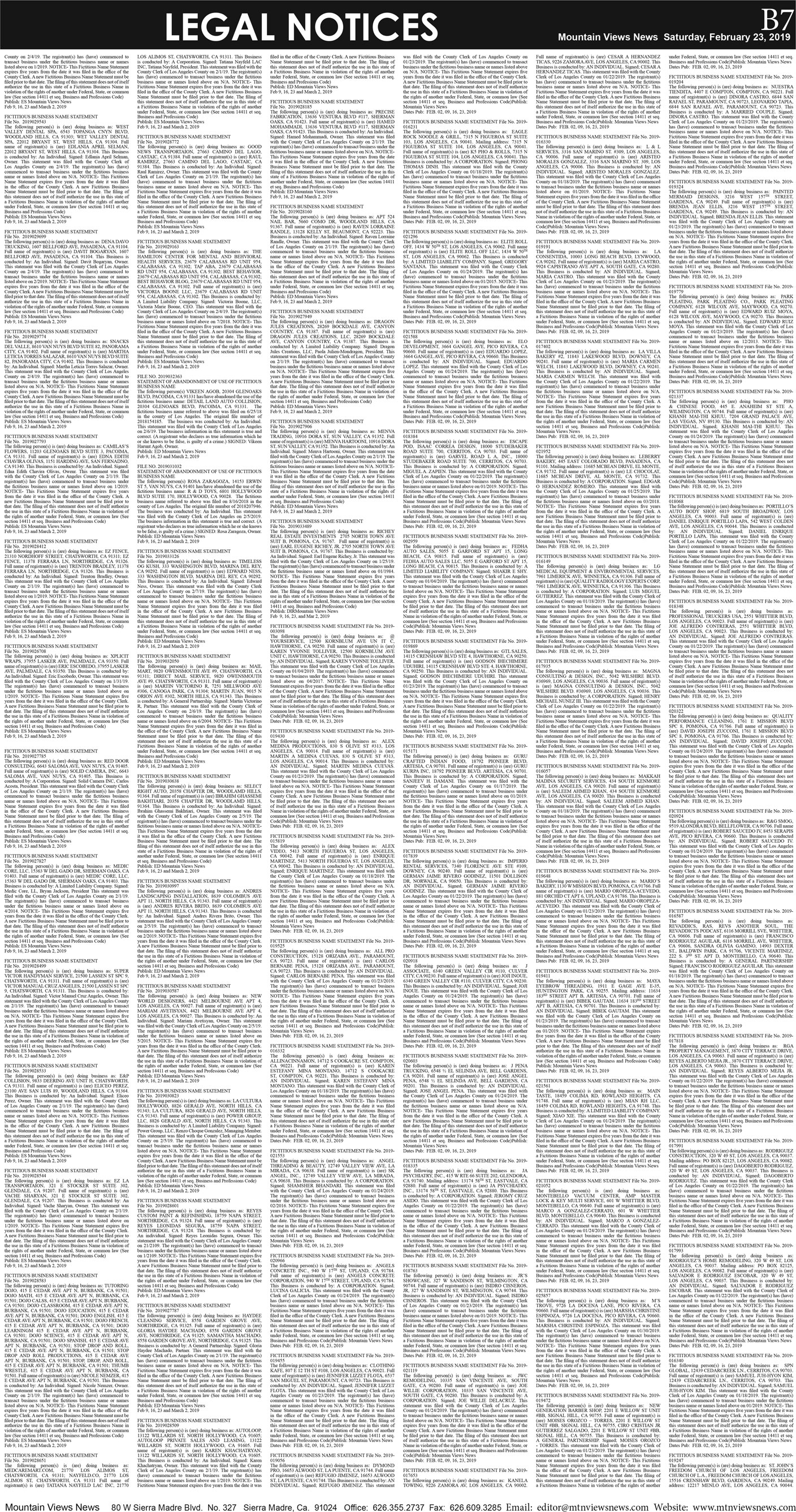 MVNews this week:  Page B:7