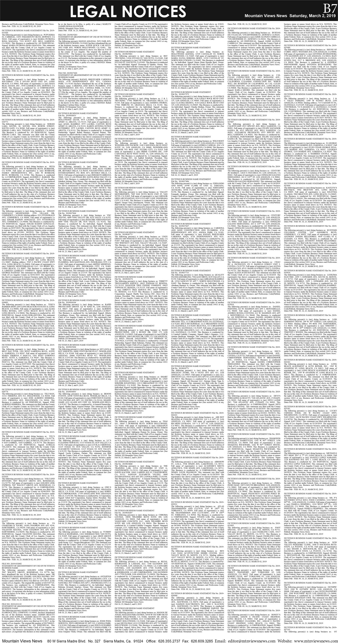 MVNews this week:  Page B:7