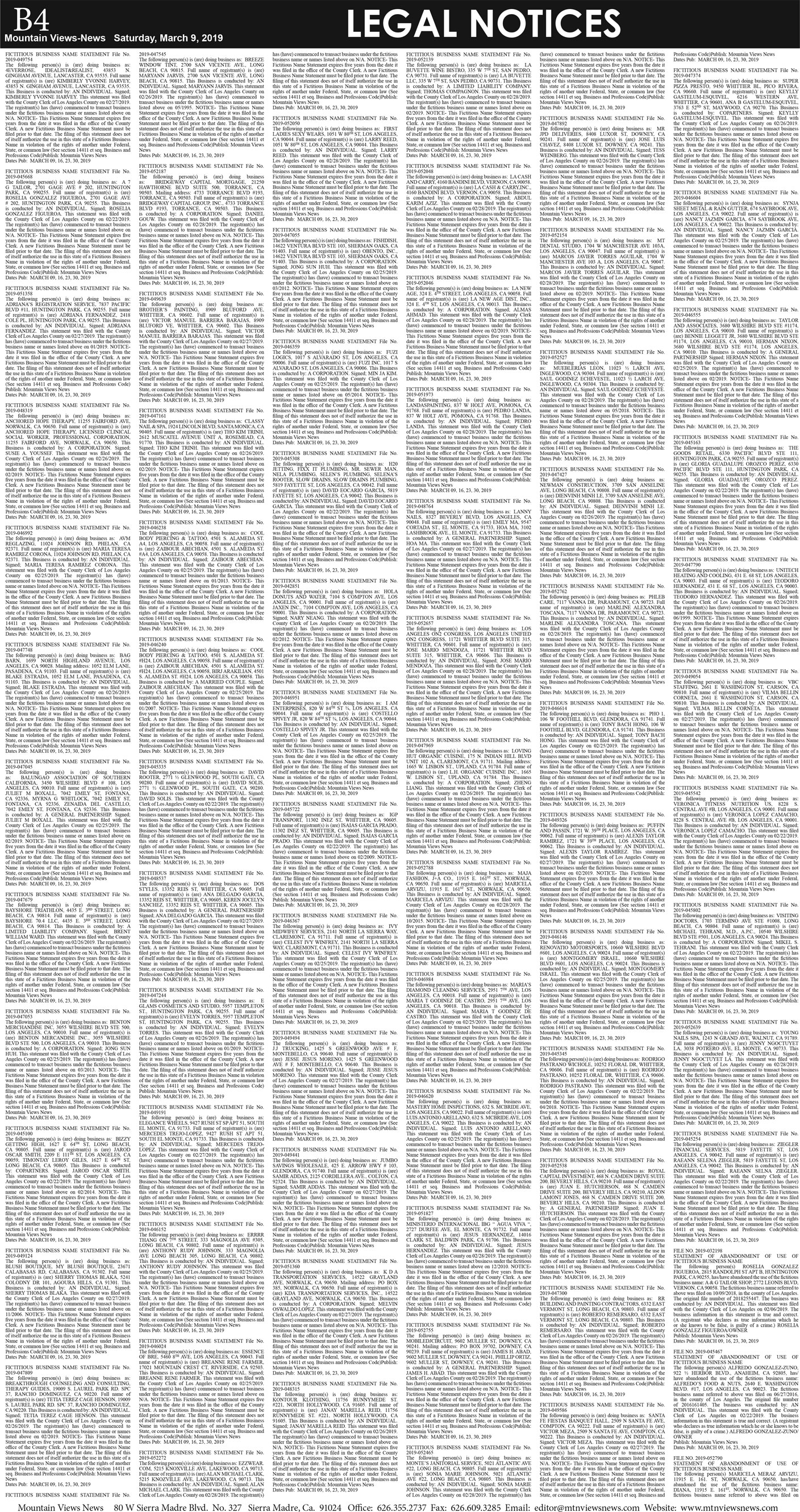 MVNews this week:  Page B:4