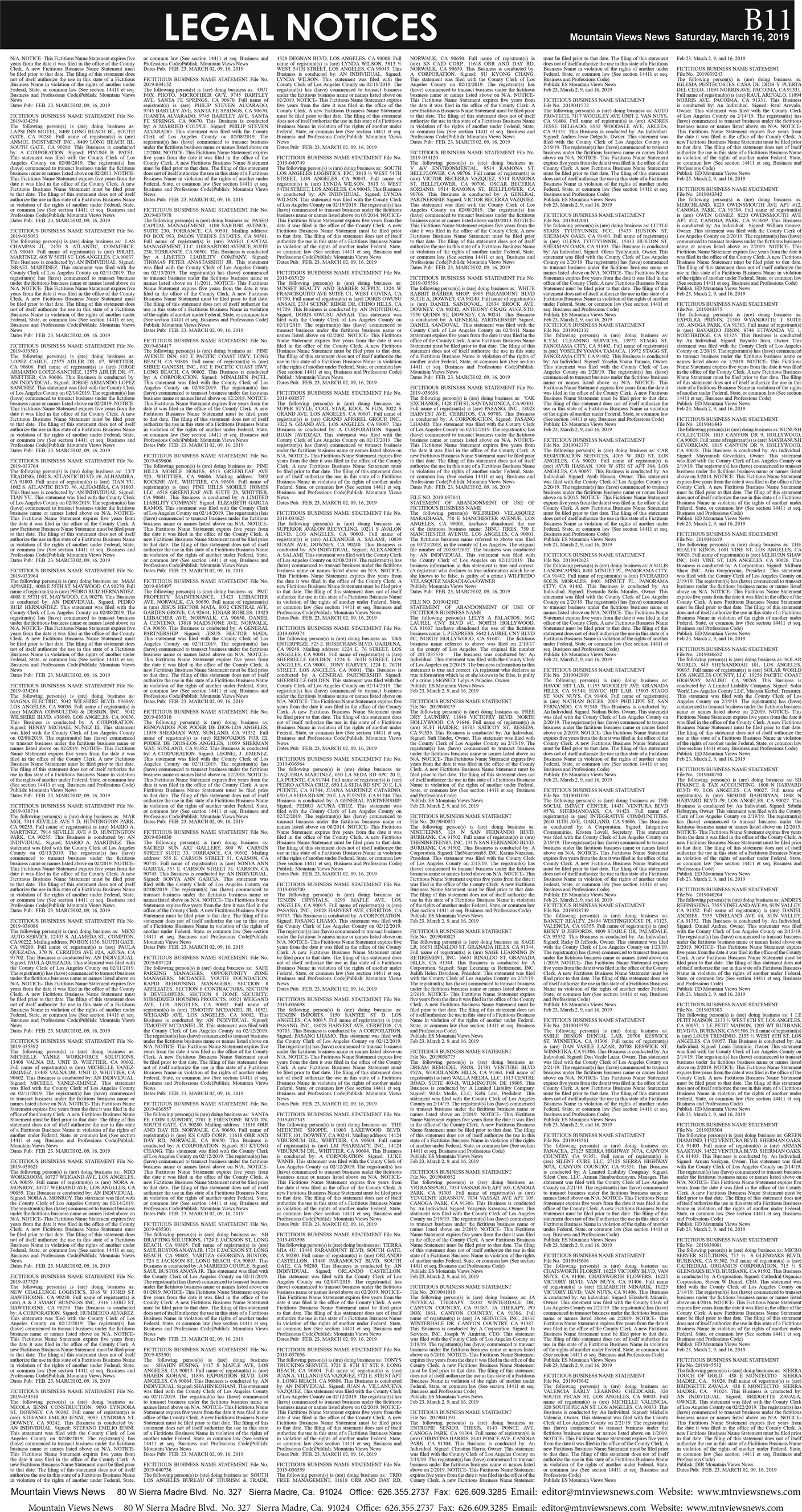 MVNews this week:  Page B:11