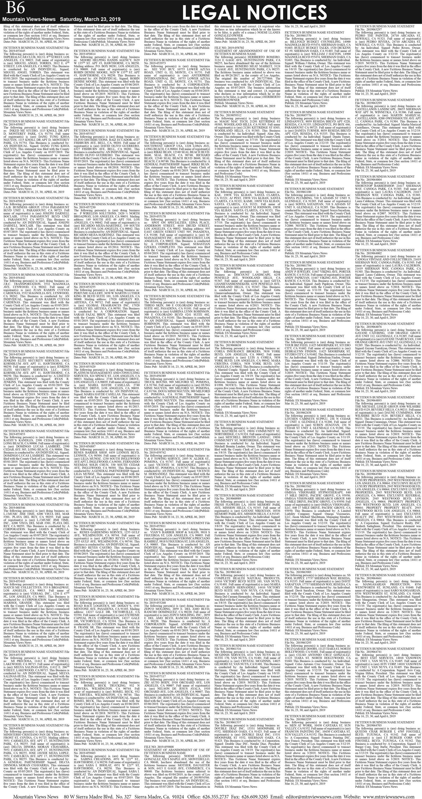 MVNews this week:  Page B:6