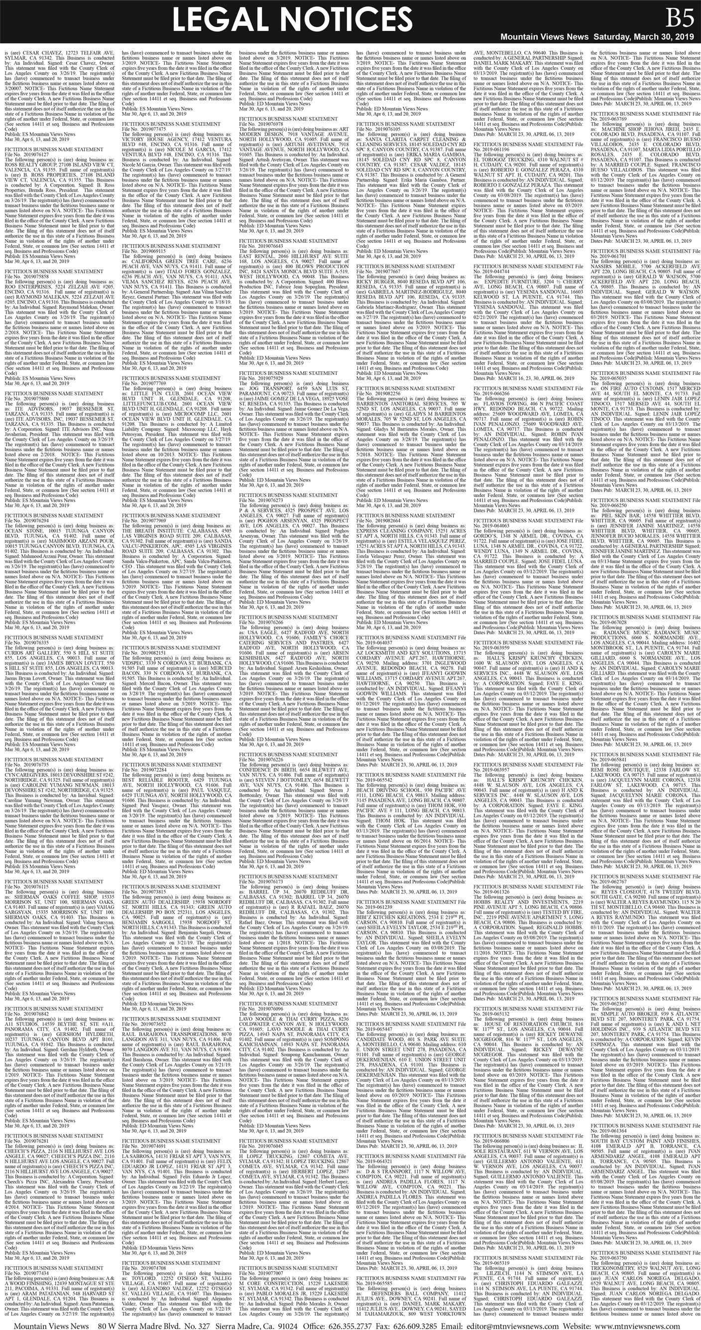 MVNews this week:  Page B:5