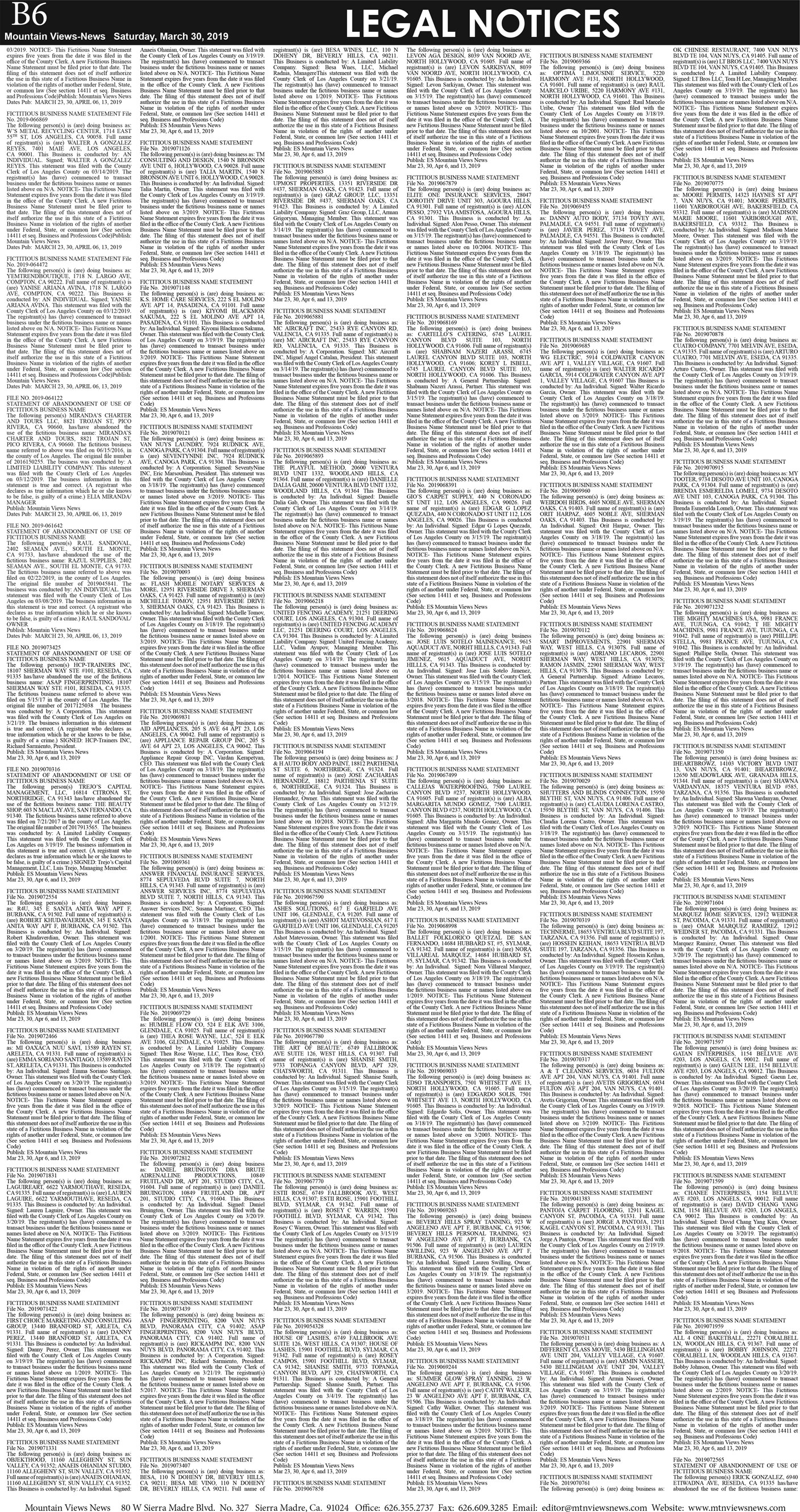 MVNews this week:  Page B:6