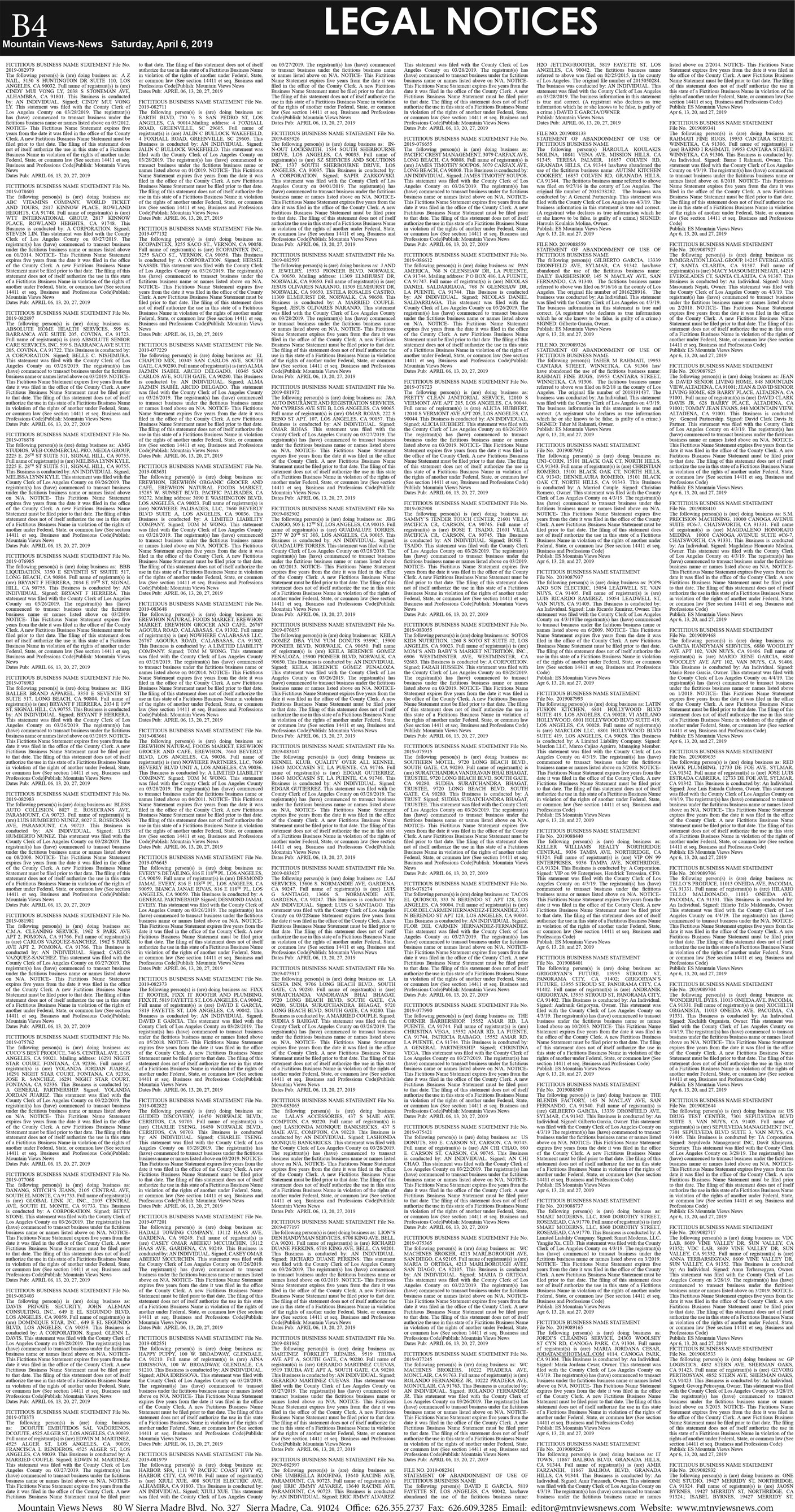 MVNews this week:  Page B:4