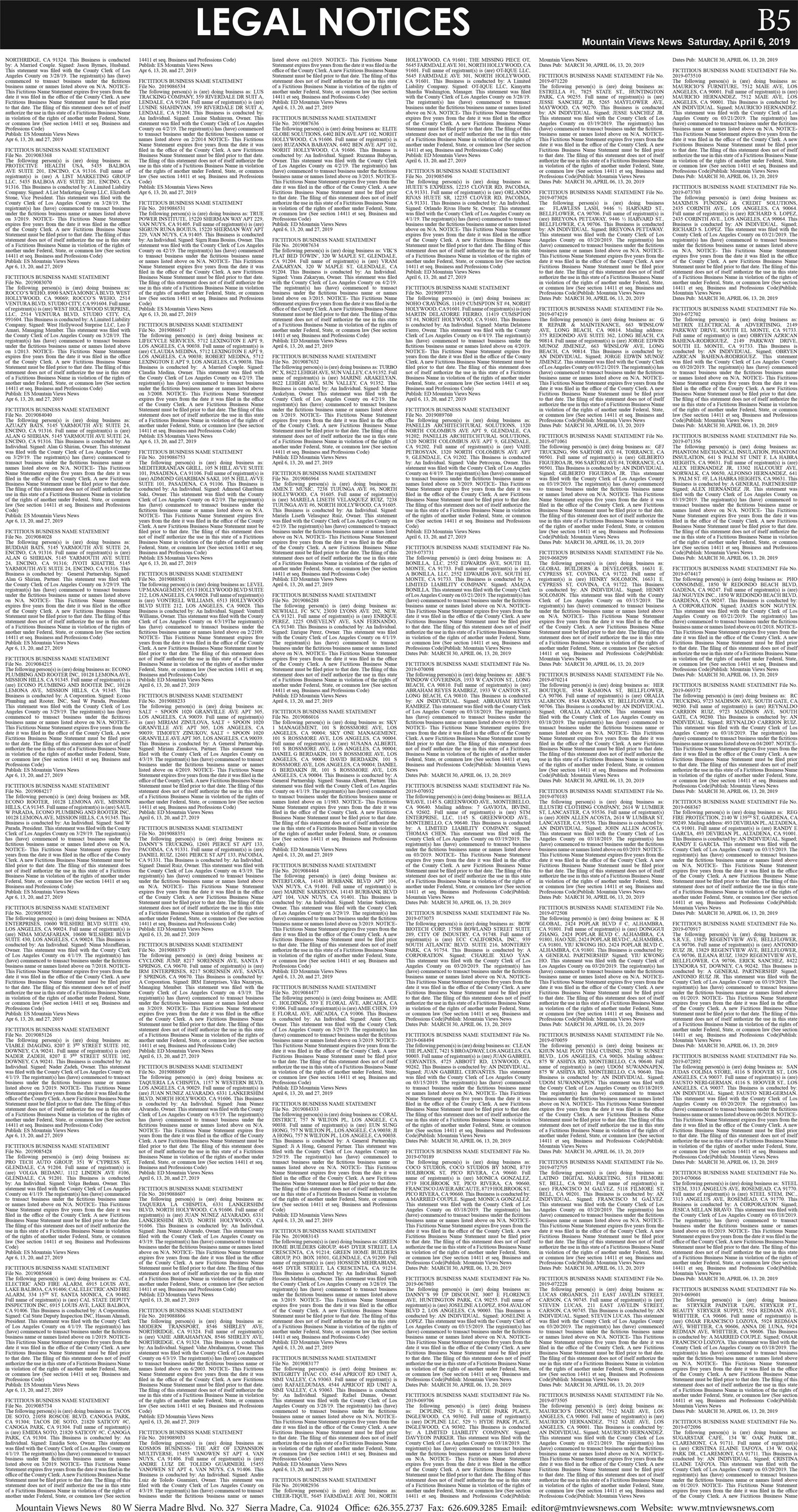 MVNews this week:  Page B:5