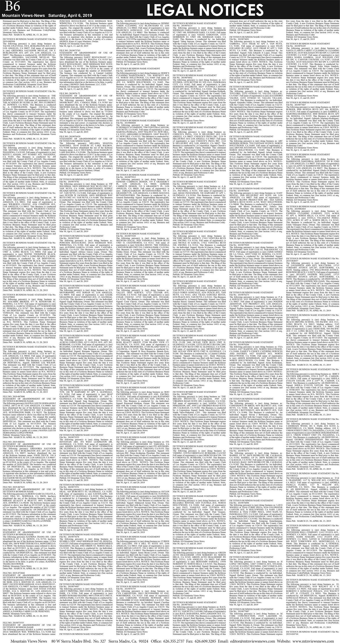 MVNews this week:  Page B:6