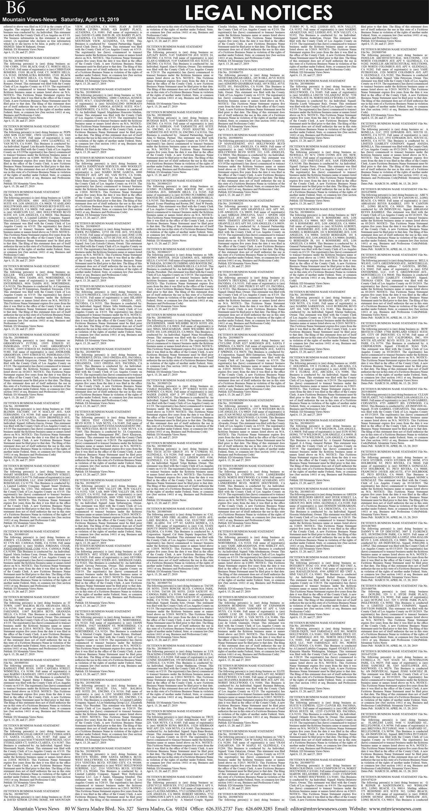 MVNews this week:  Page B:6