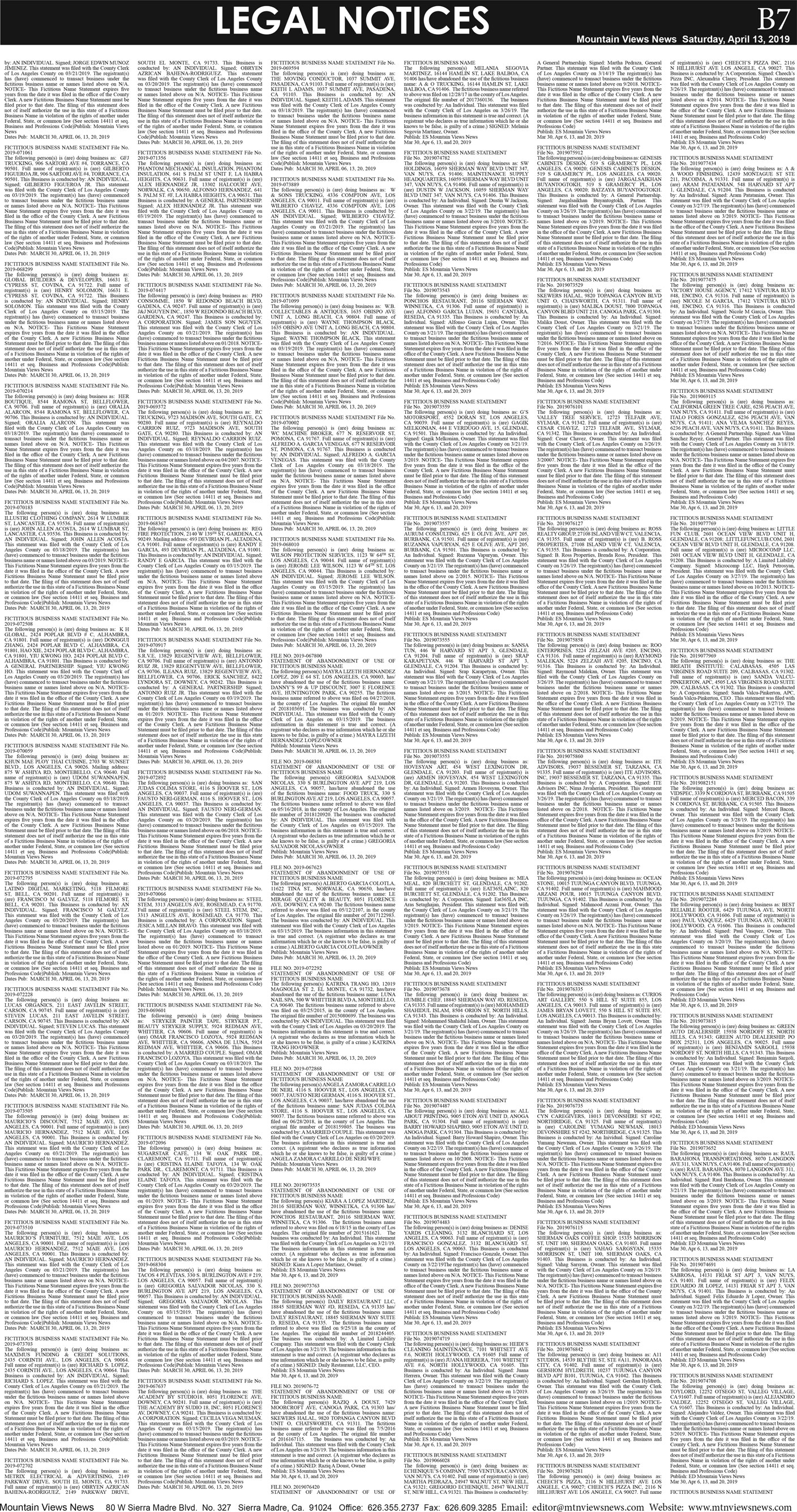 MVNews this week:  Page B:7