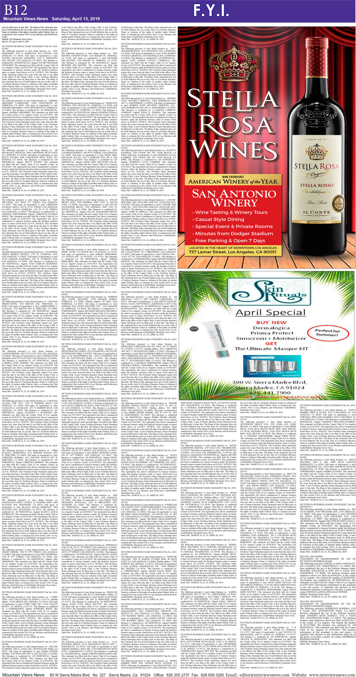 MVNews this week:  Page B:10