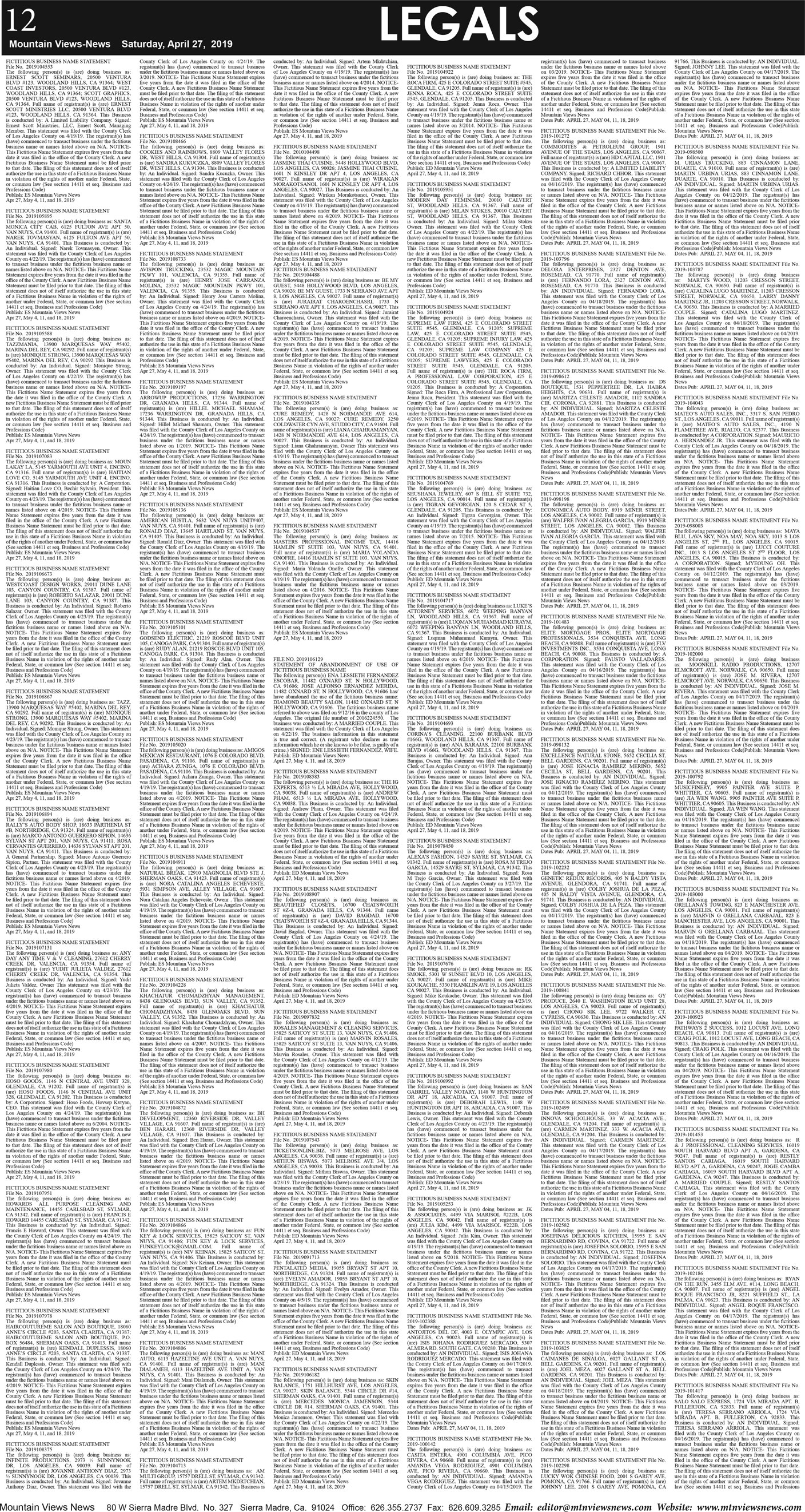 MVNews this week:  Page 12