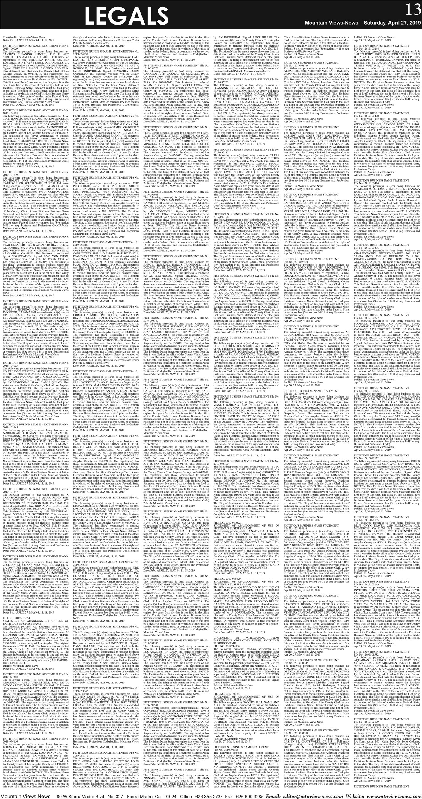 MVNews this week:  Page 13