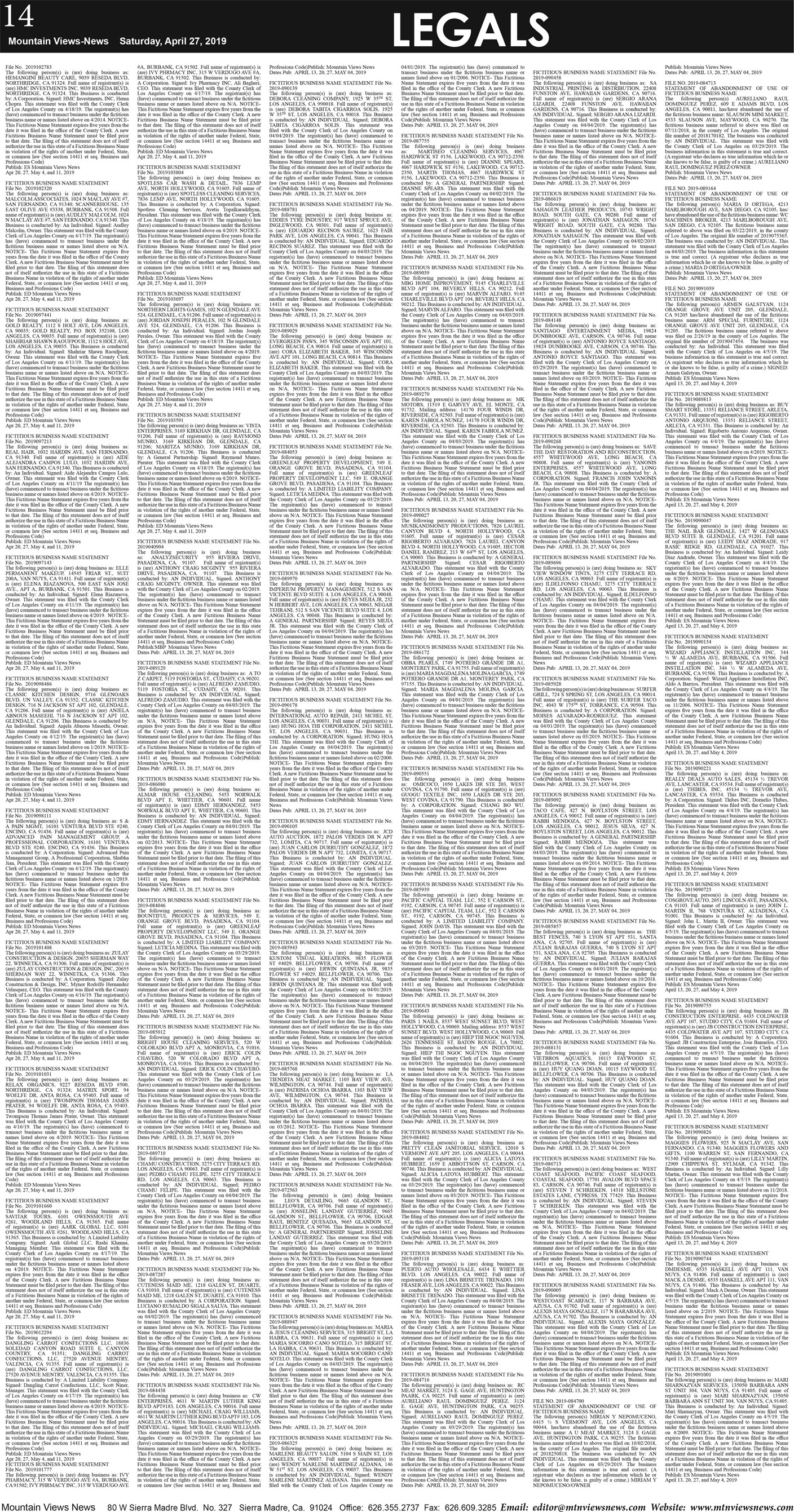 MVNews this week:  Page 14