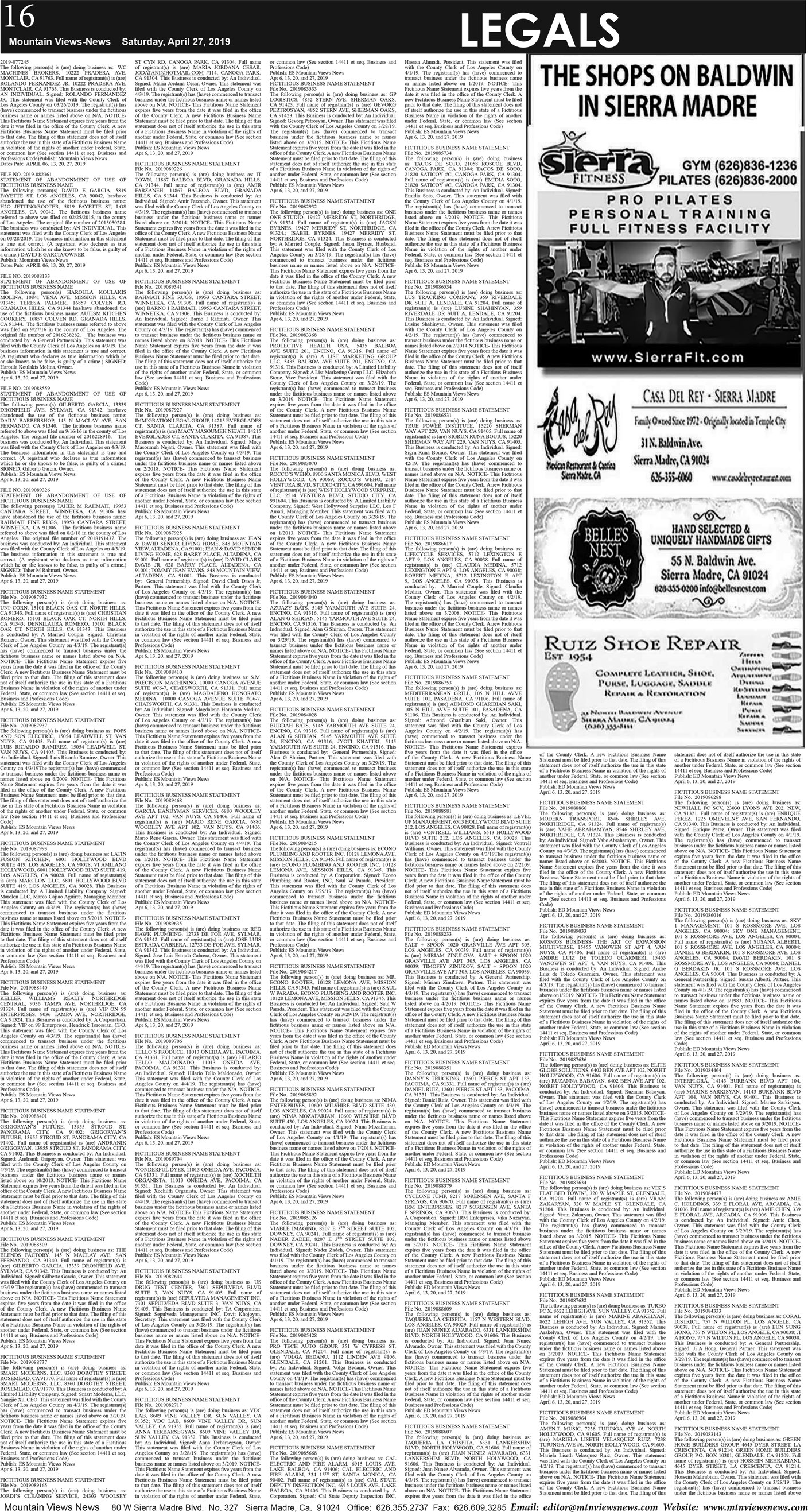 MVNews this week:  Page 16