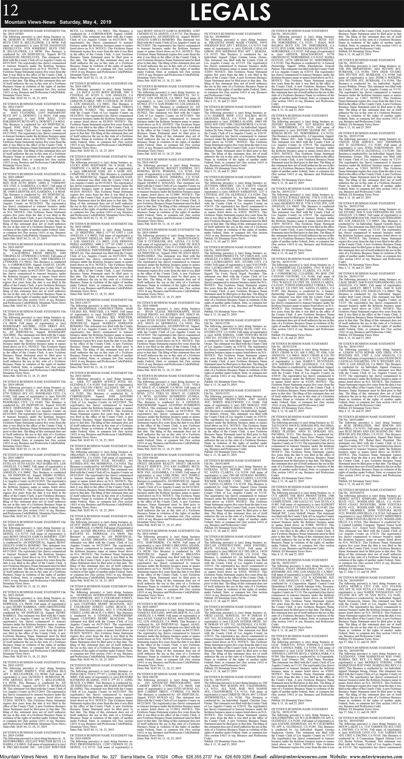 MVNews this week:  Page 12