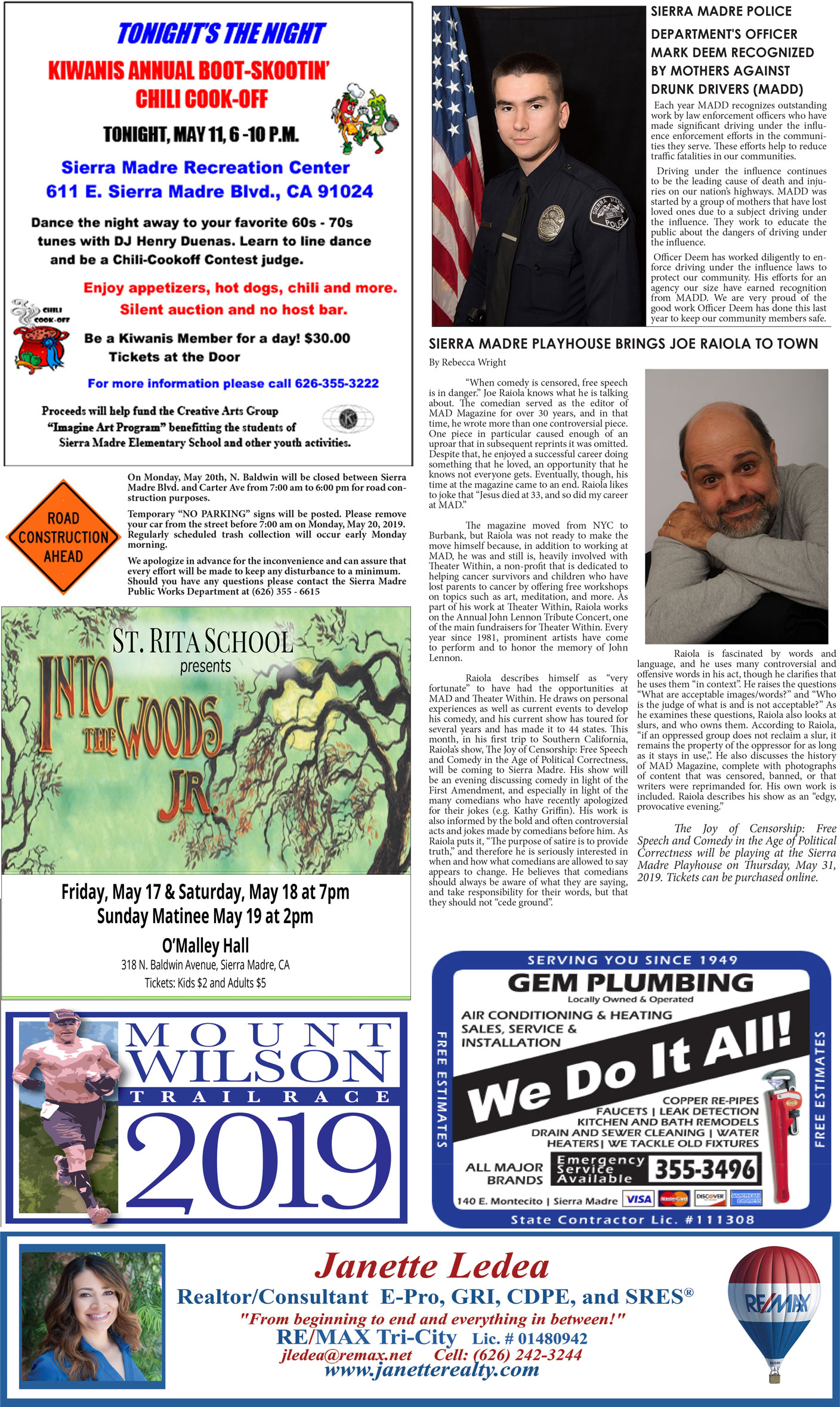 MVNews this week:  Page 1