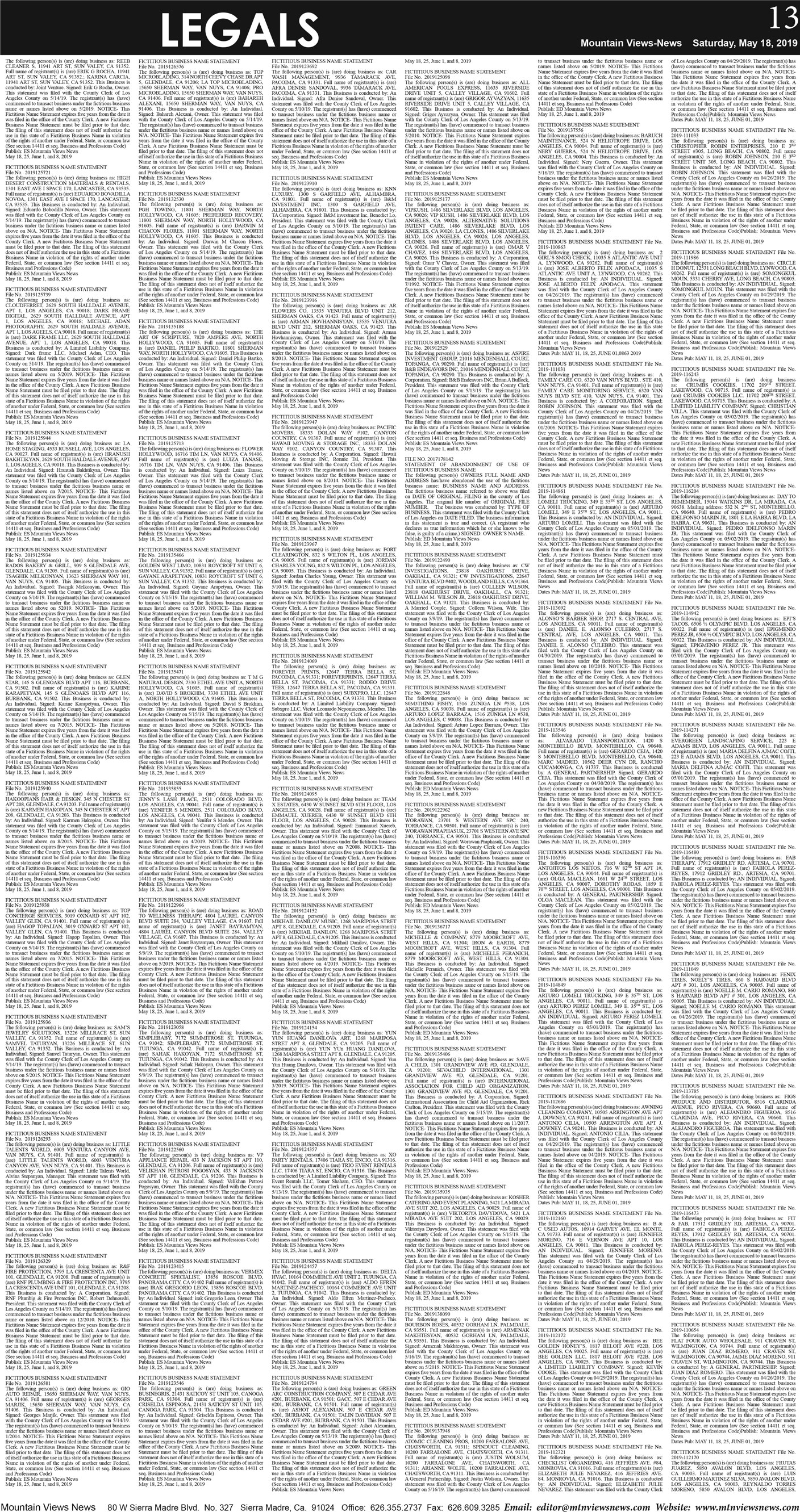 MVNews this week:  Page 13