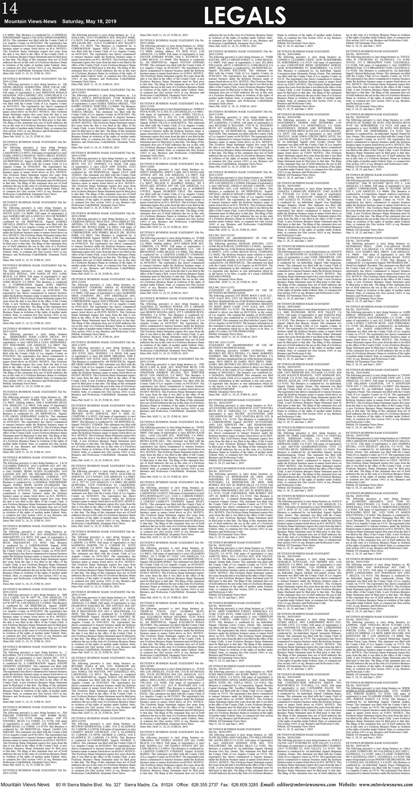 MVNews this week:  Page 14