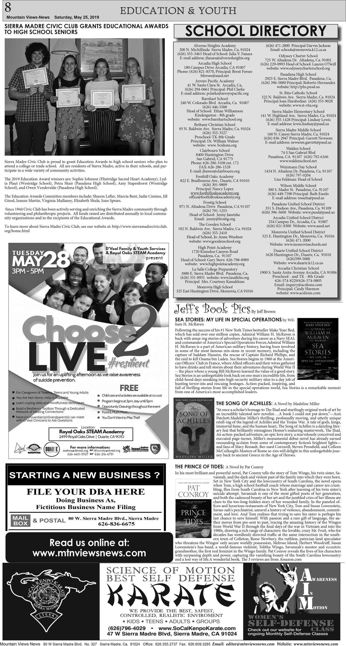 MVNews this week:  Page 8