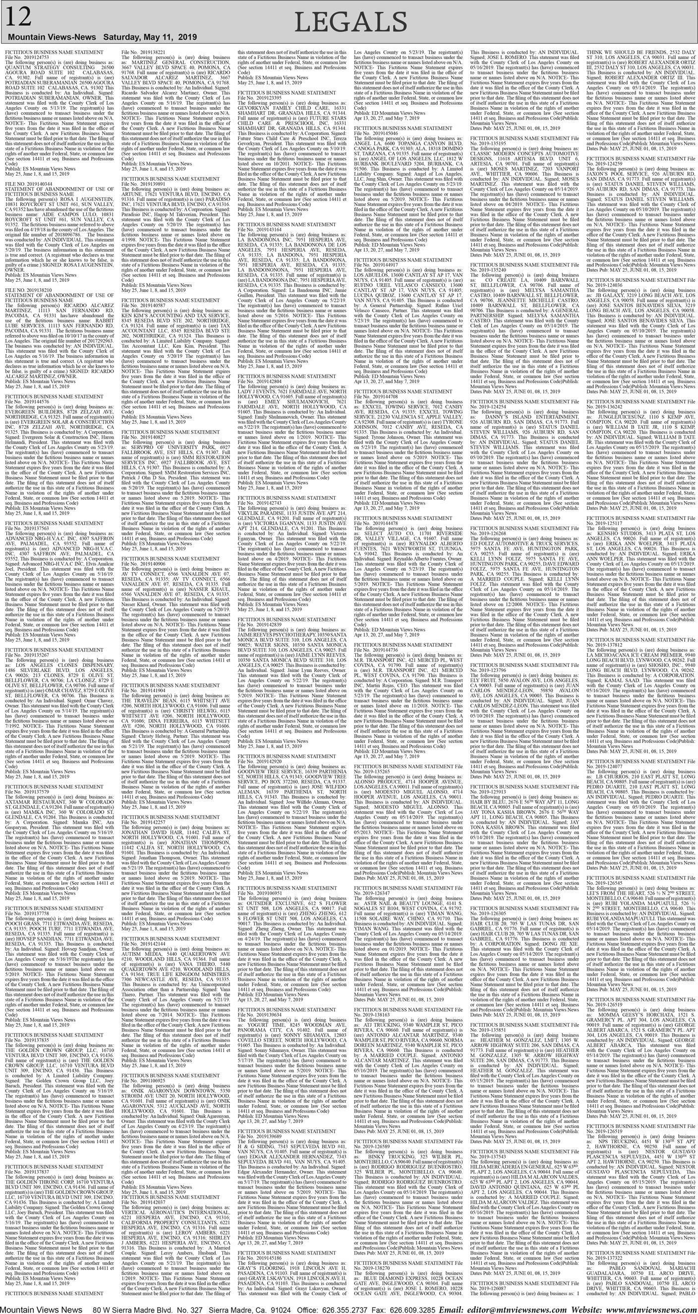 MVNews this week:  Page 12