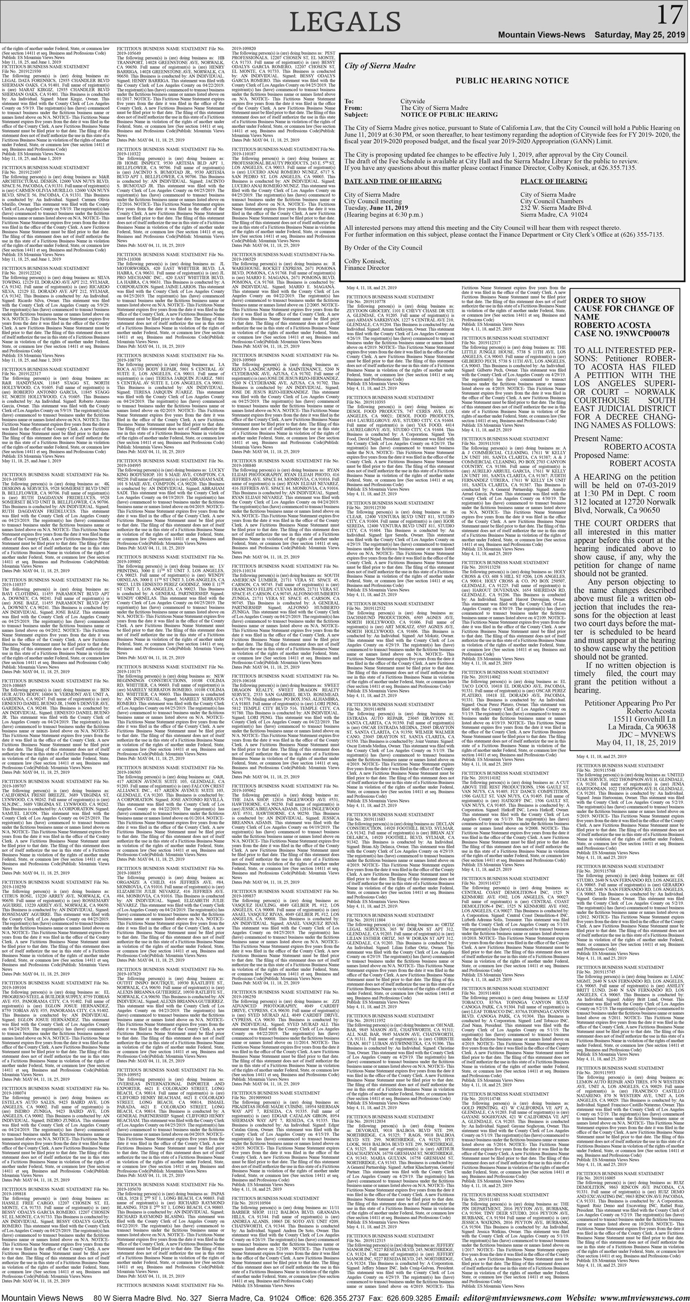 MVNews this week:  Page 17