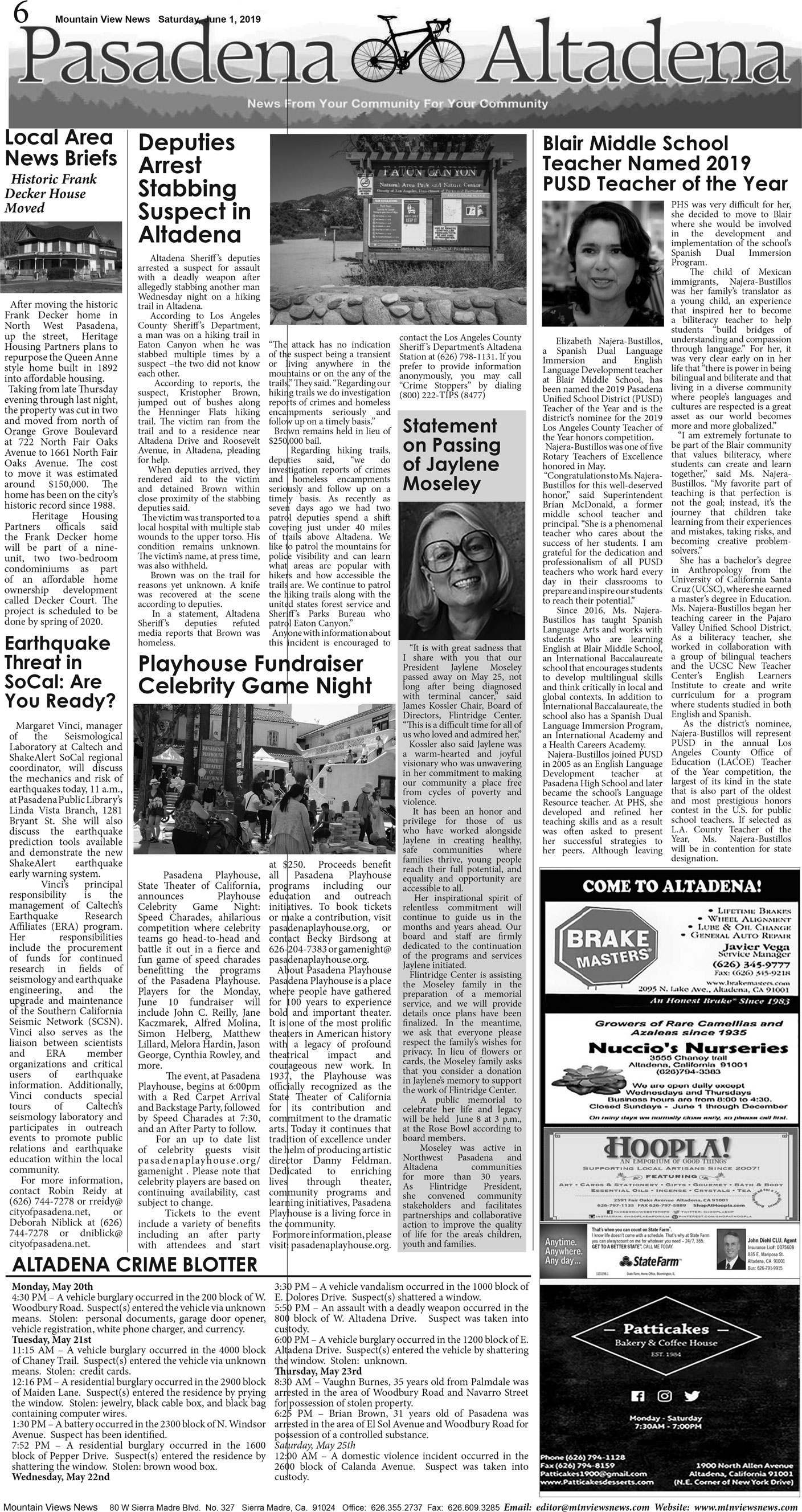 MVNews this week:  Page 6