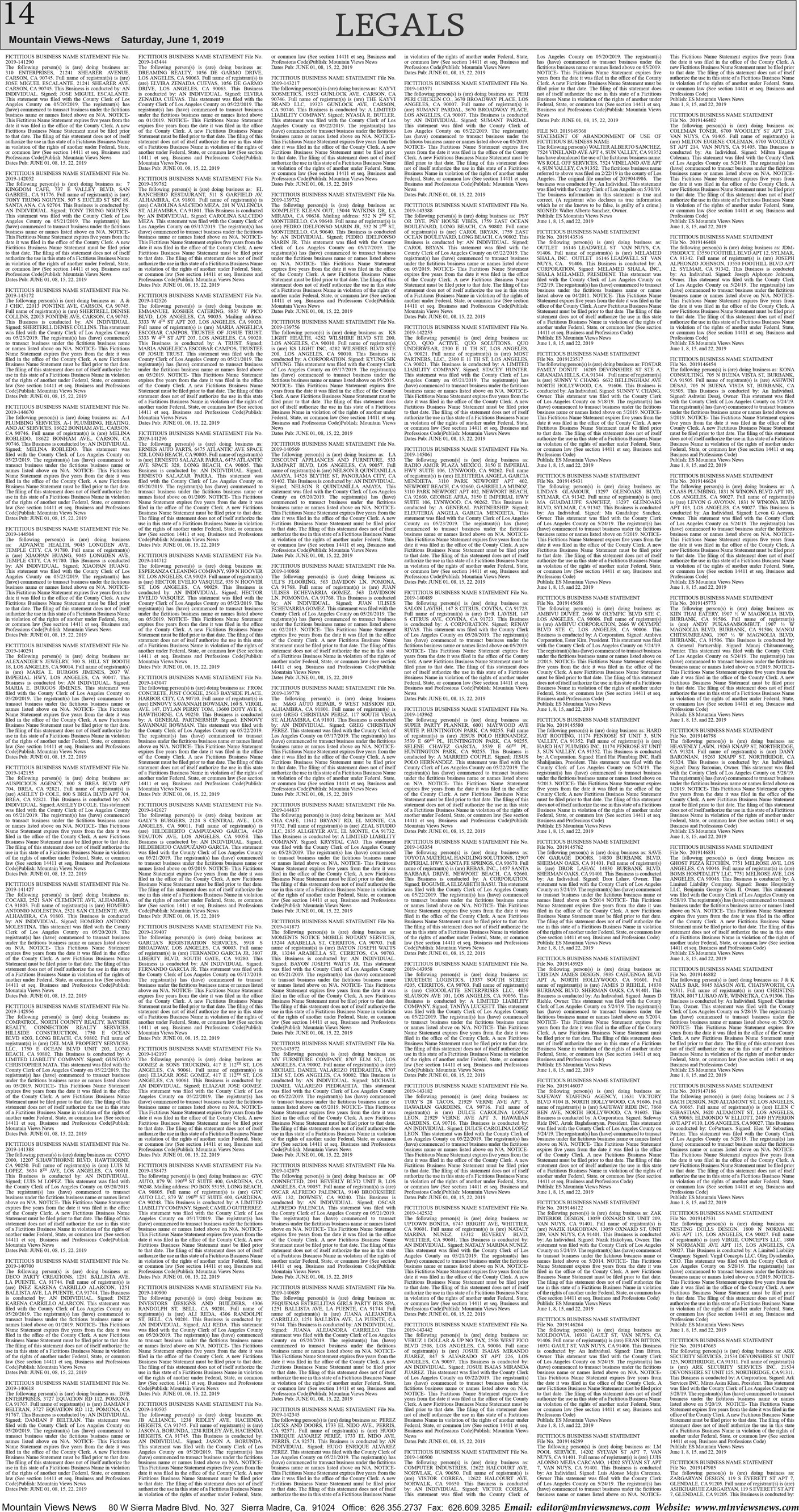 MVNews this week:  Page 14