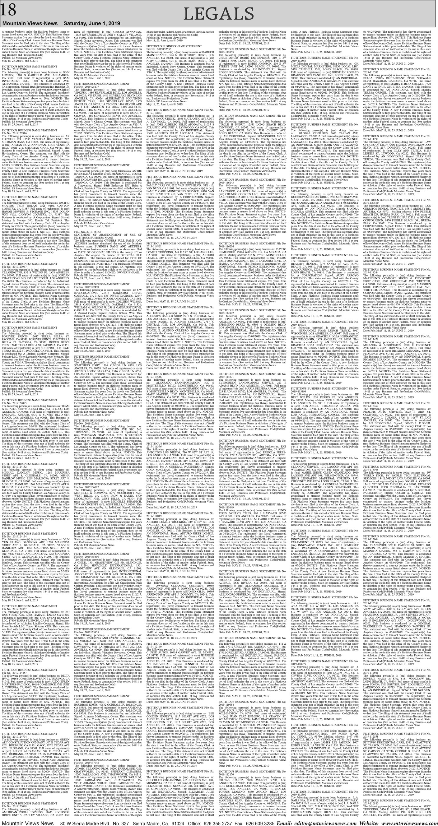 MVNews this week:  Page 18