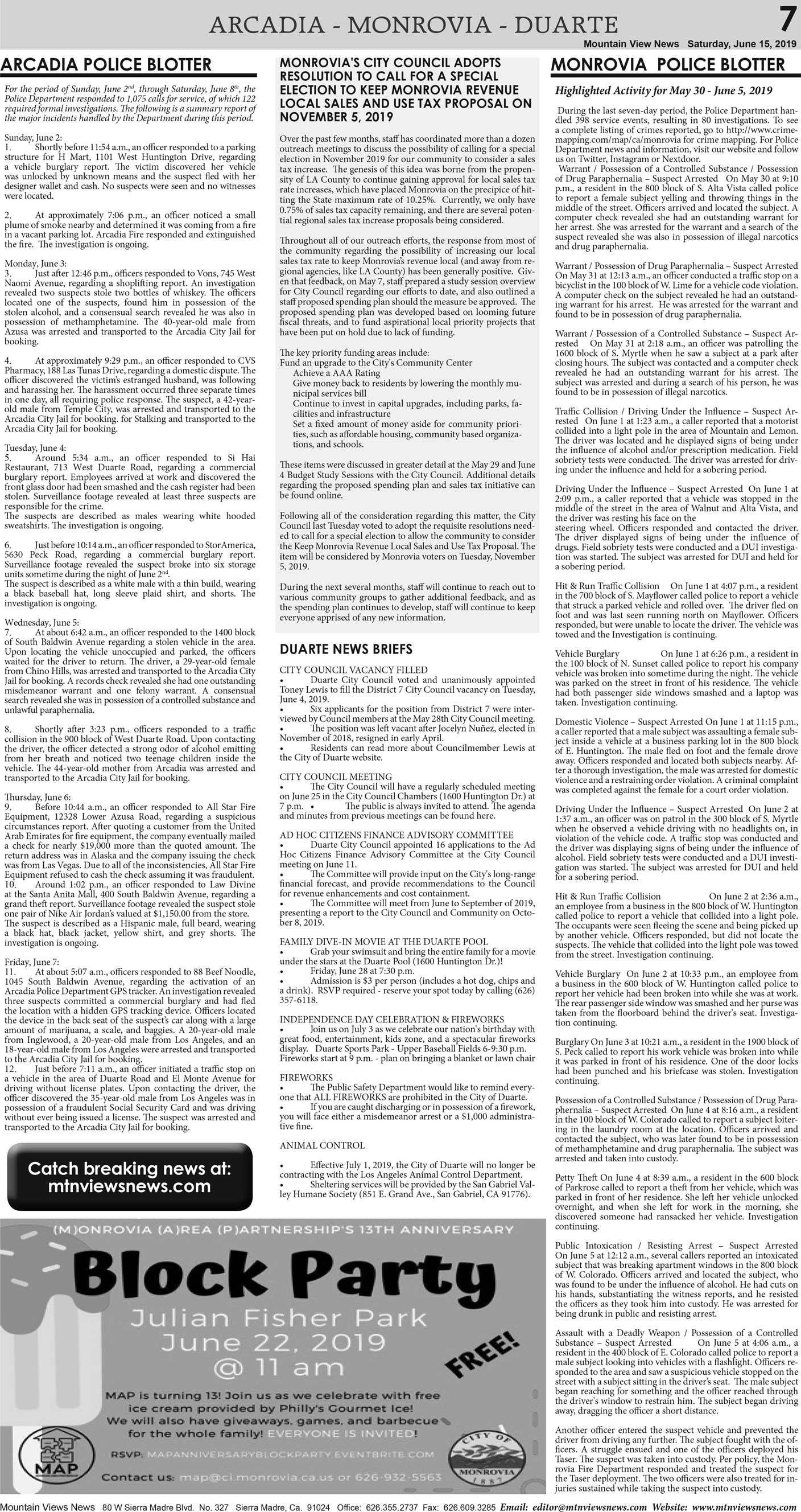 MVNews this week:  Page 7