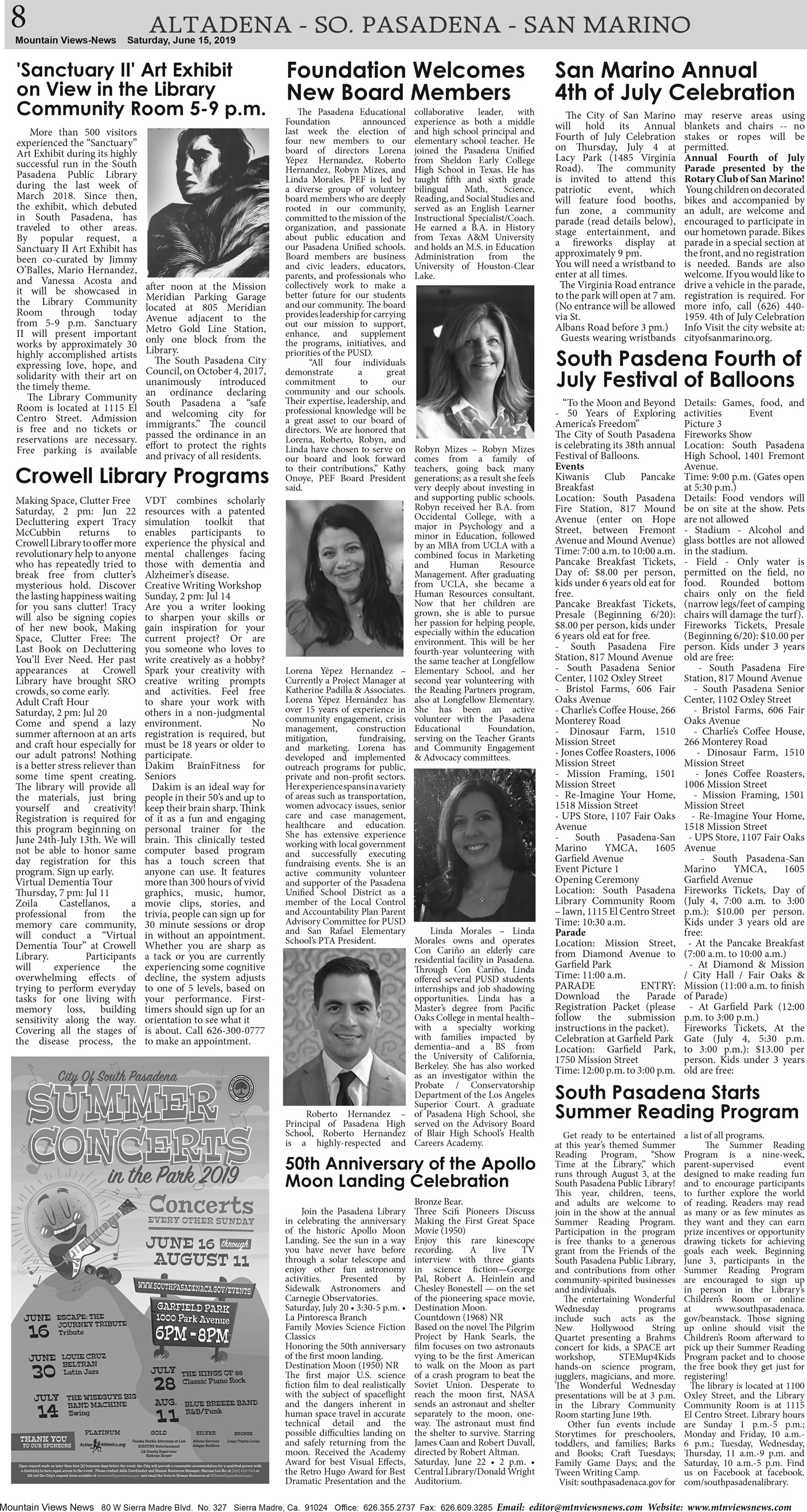 MVNews this week:  Page 8