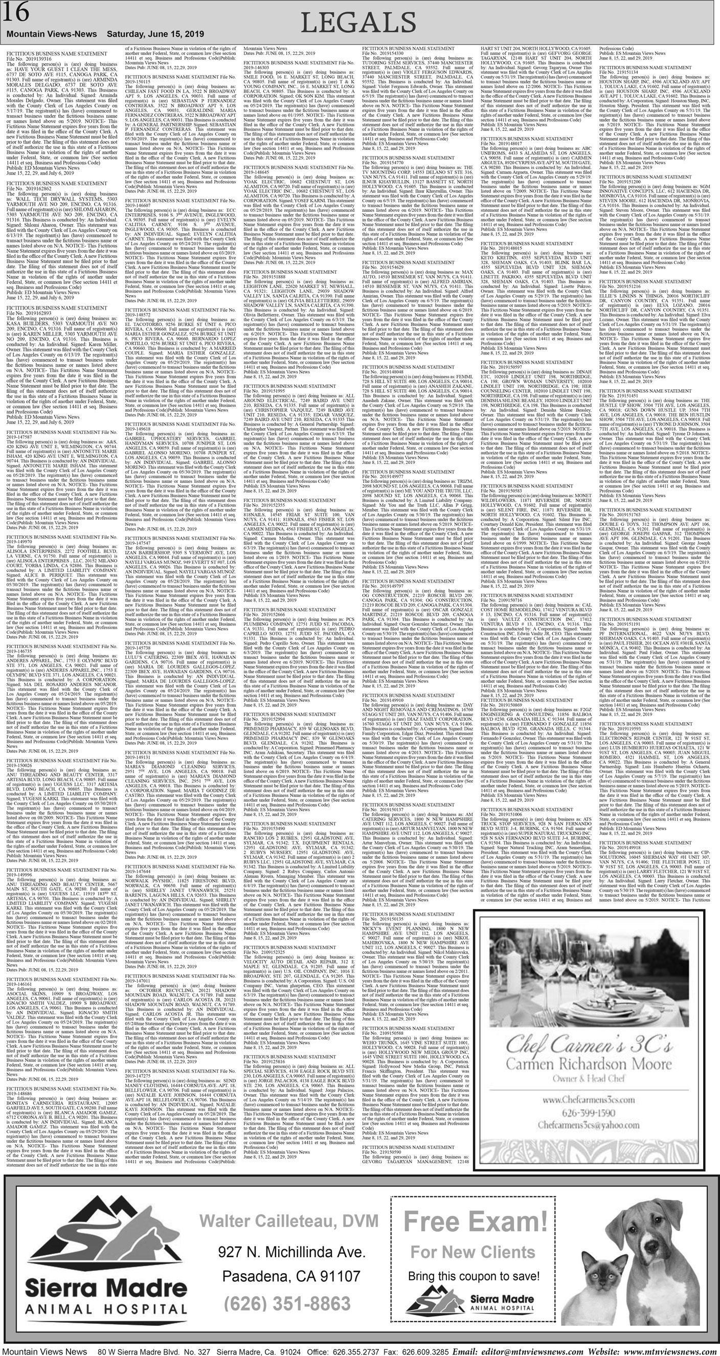 MVNews this week:  Page 16