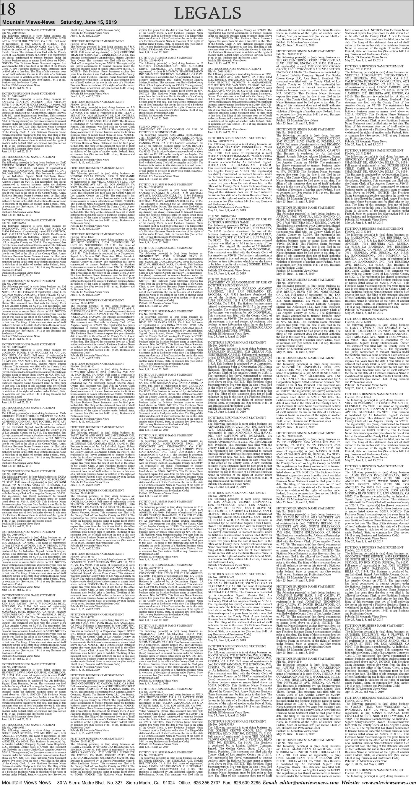 MVNews this week:  Page 18