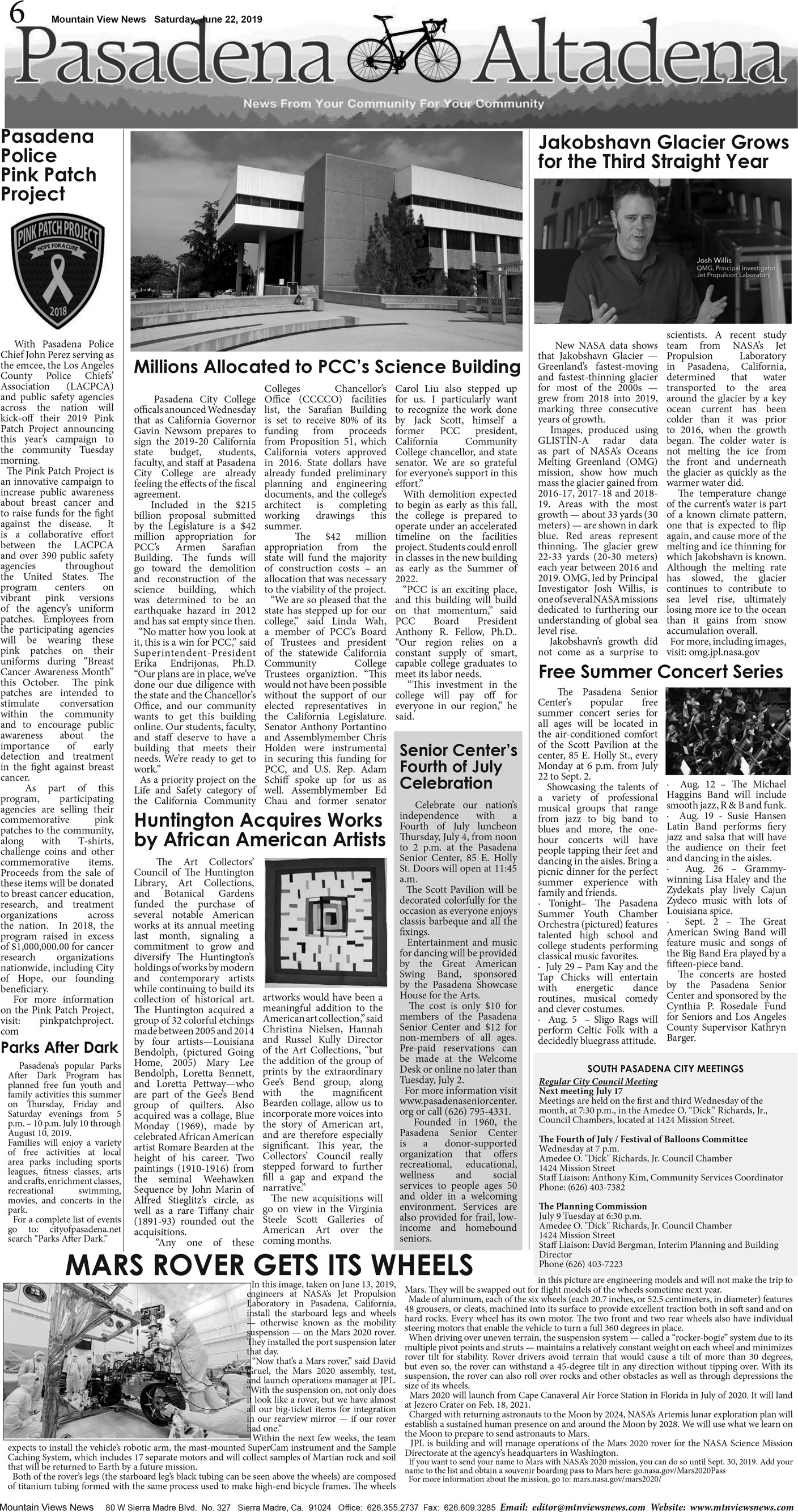 MVNews this week:  Page 6