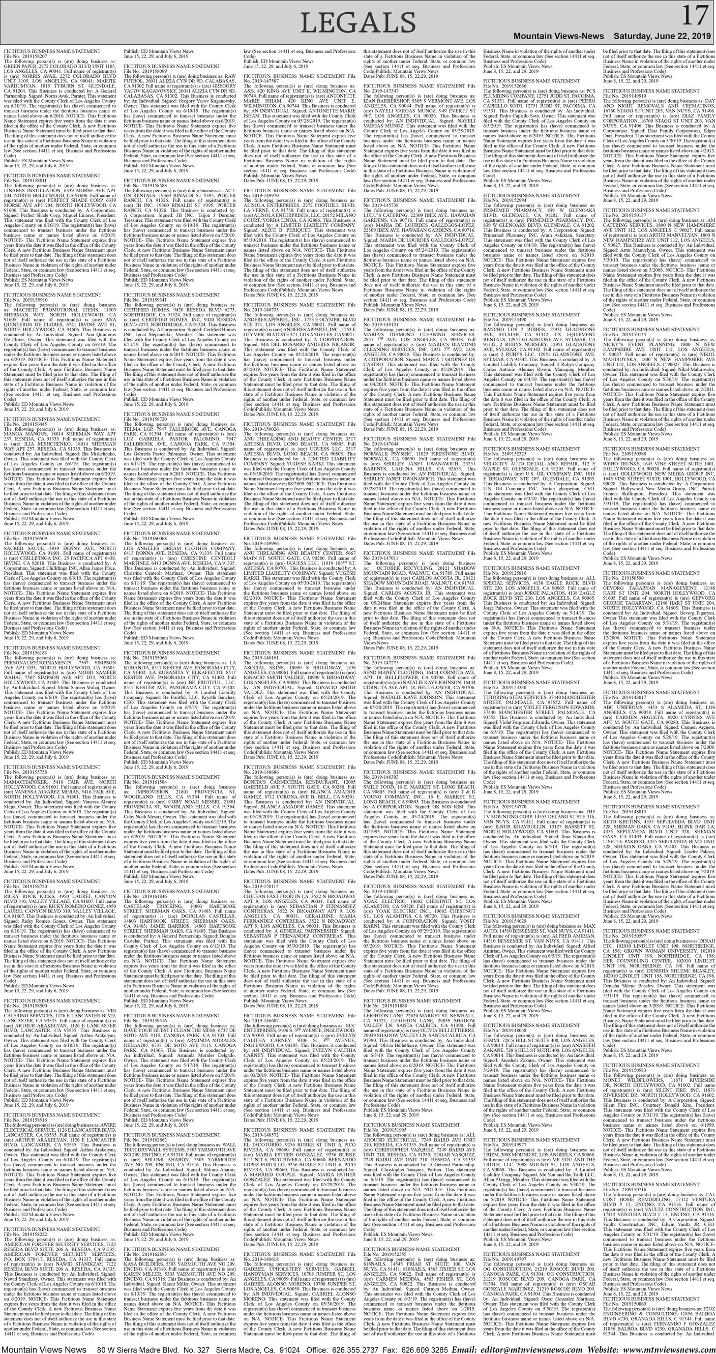 MVNews this week:  Page 17