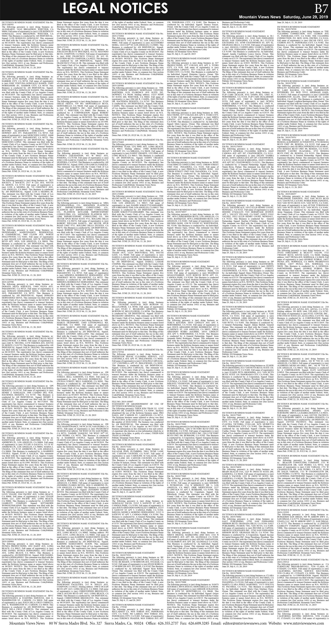 MVNews this week:  Page B:7