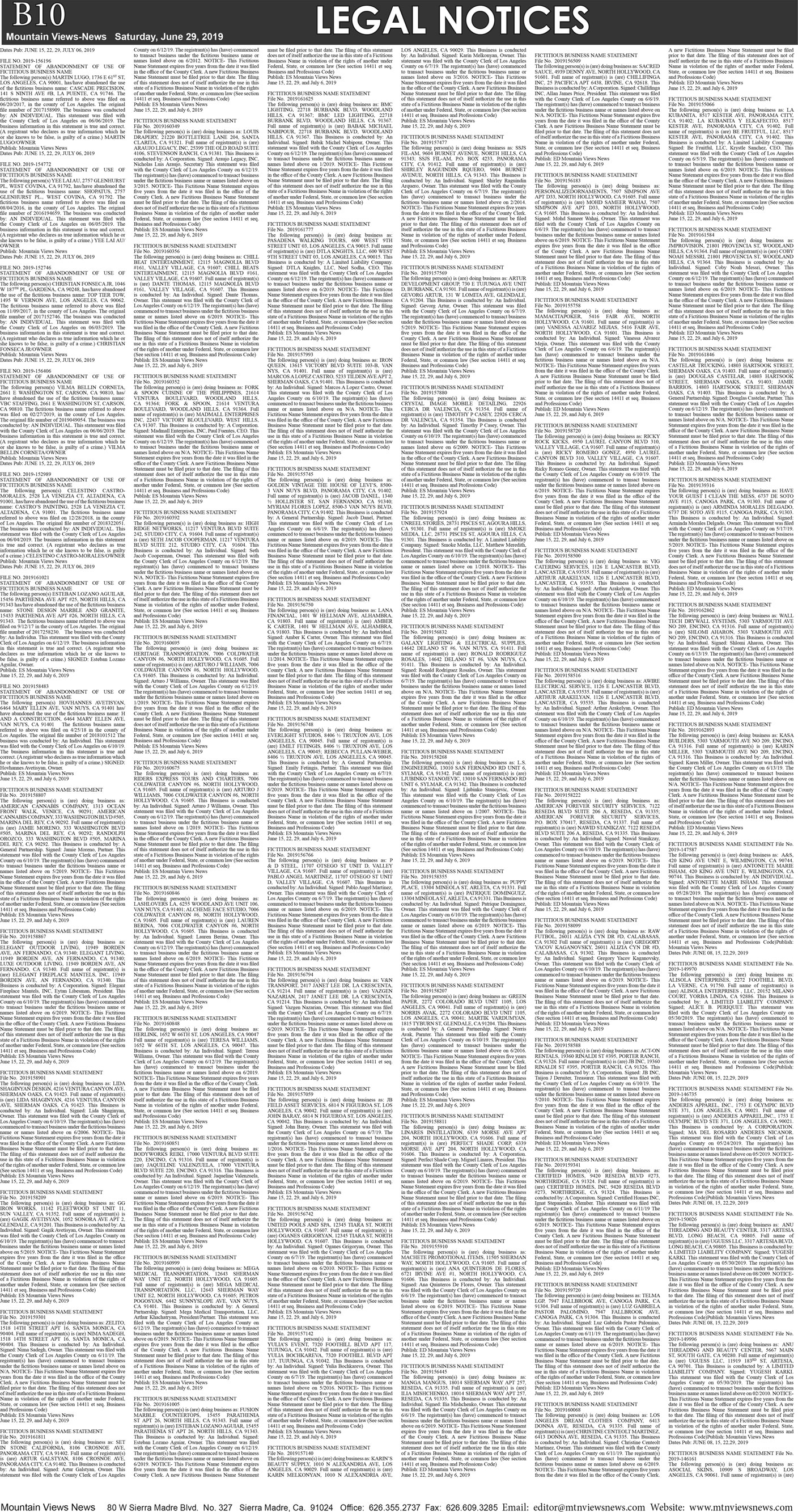 MVNews this week:  Page B:10