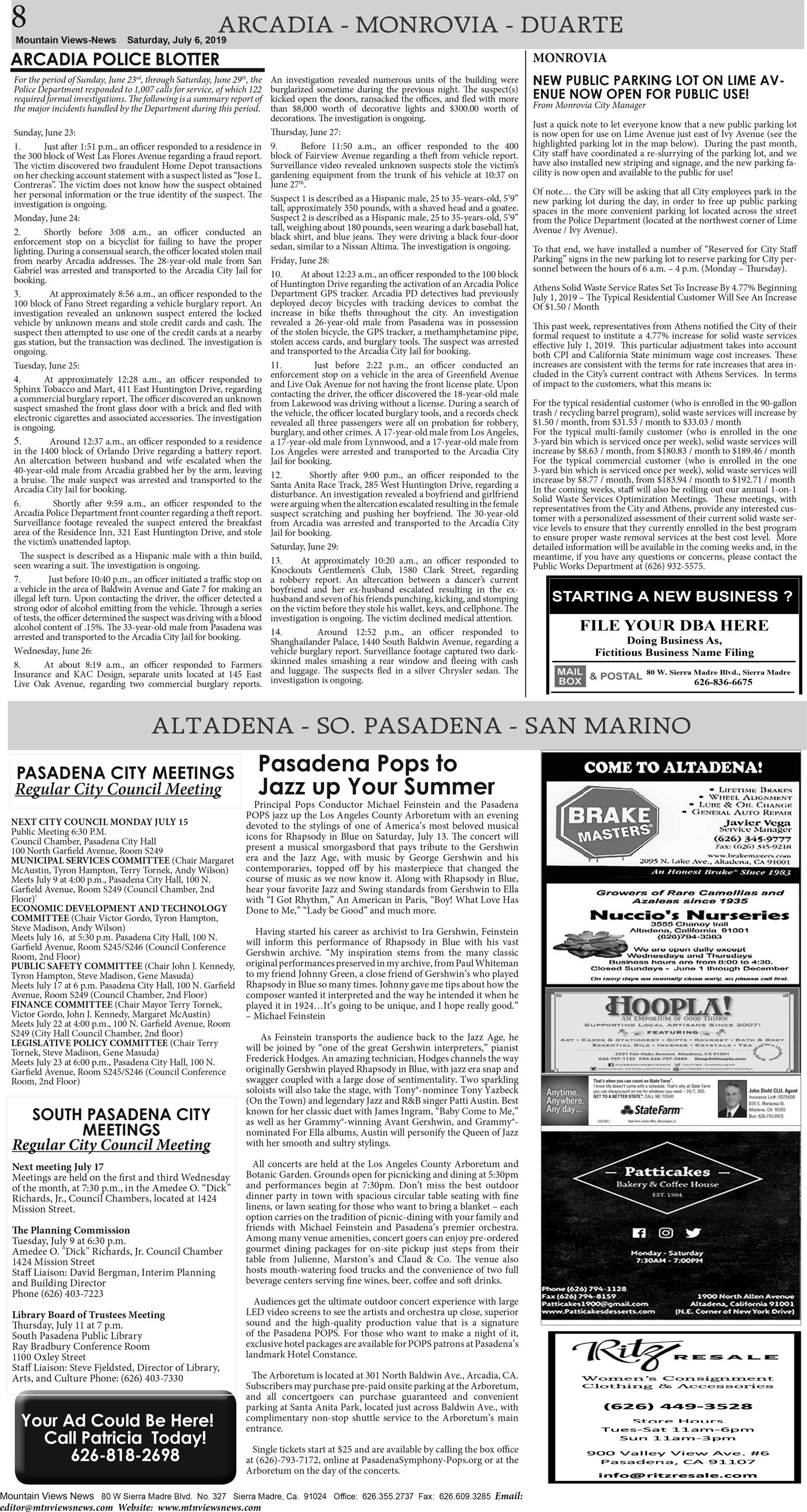 MVNews this week:  Page 8