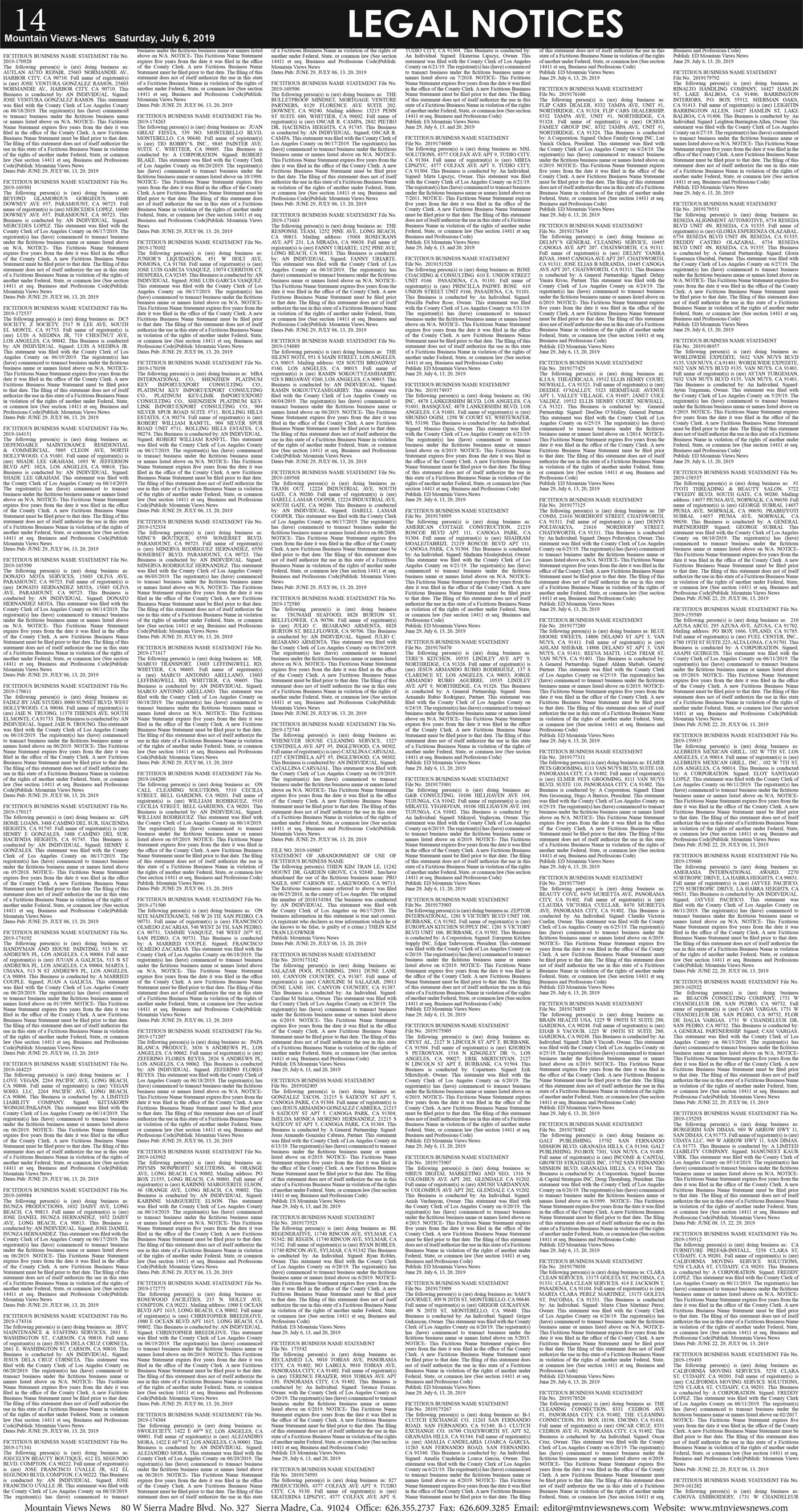 MVNews this week:  Page 14