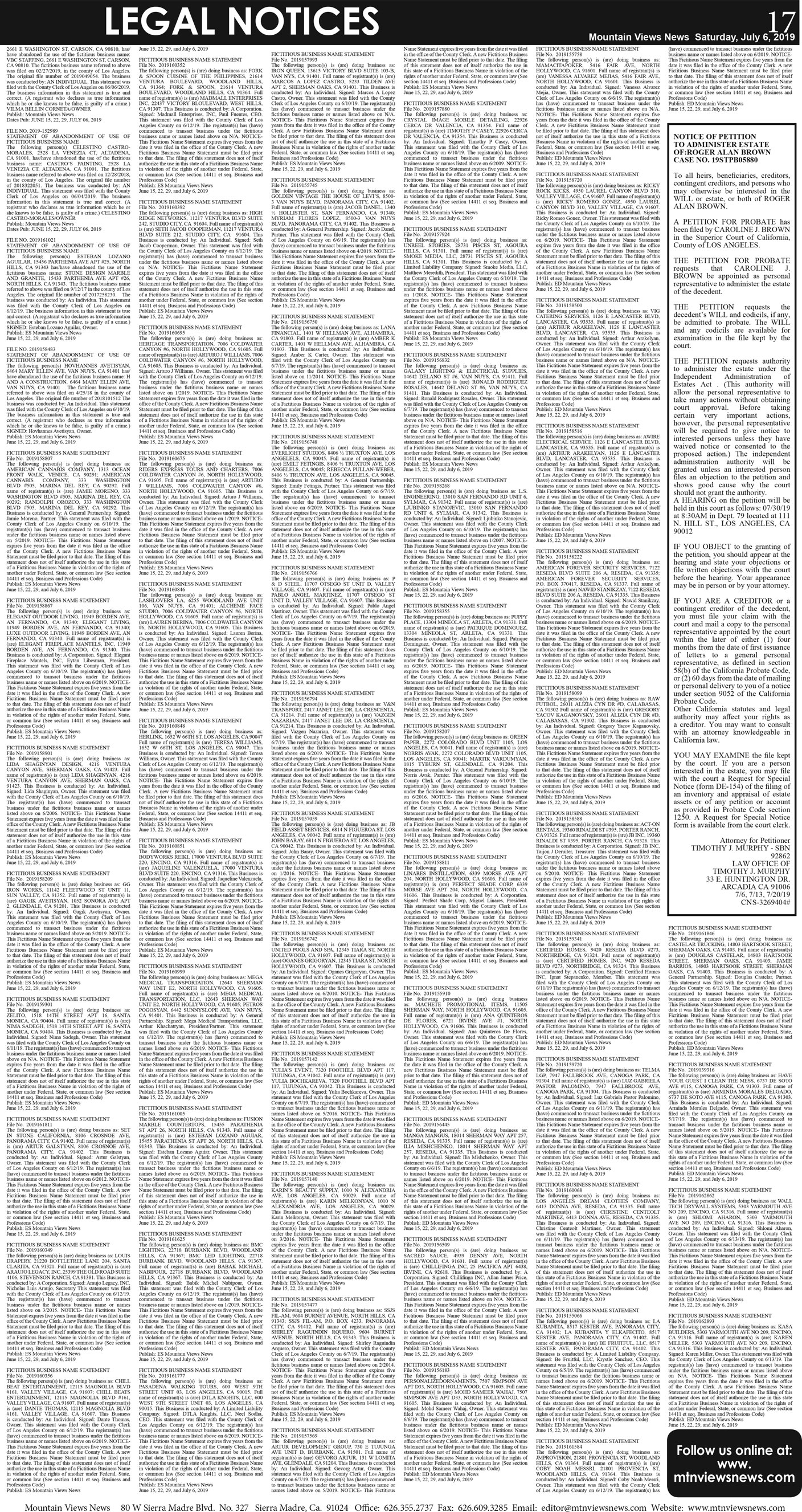 MVNews this week:  Page 17