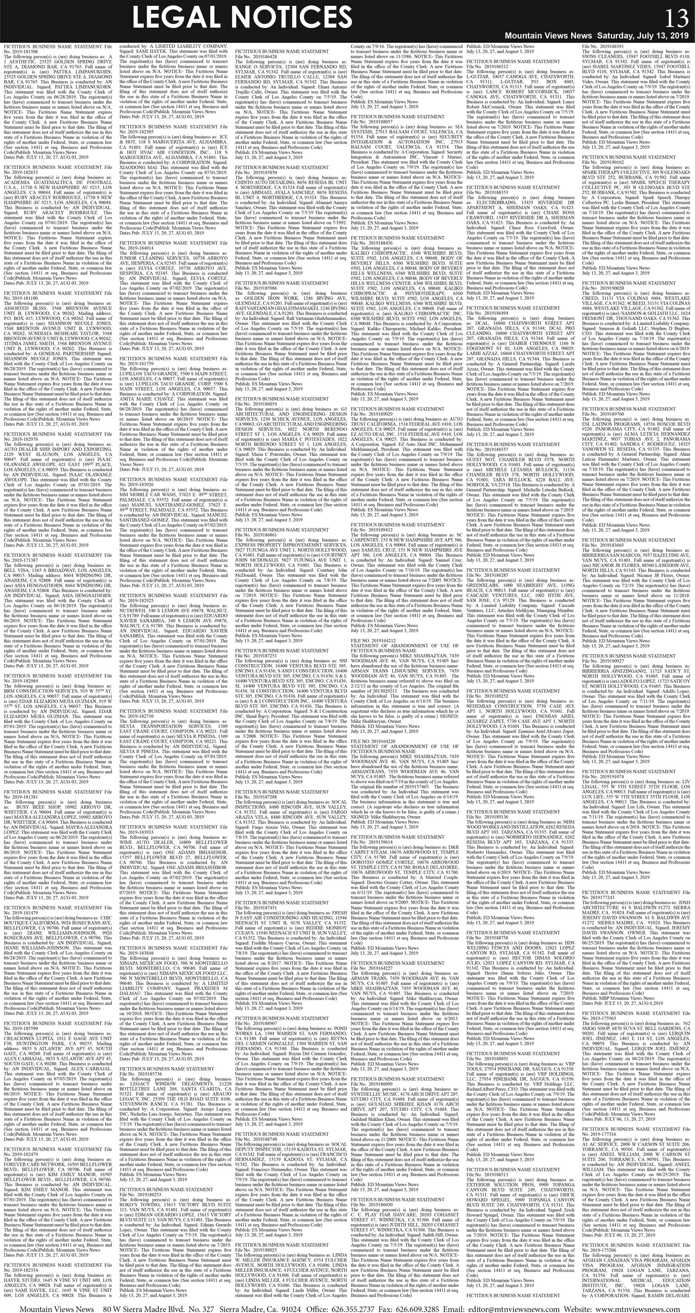 MVNews this week:  Page 13