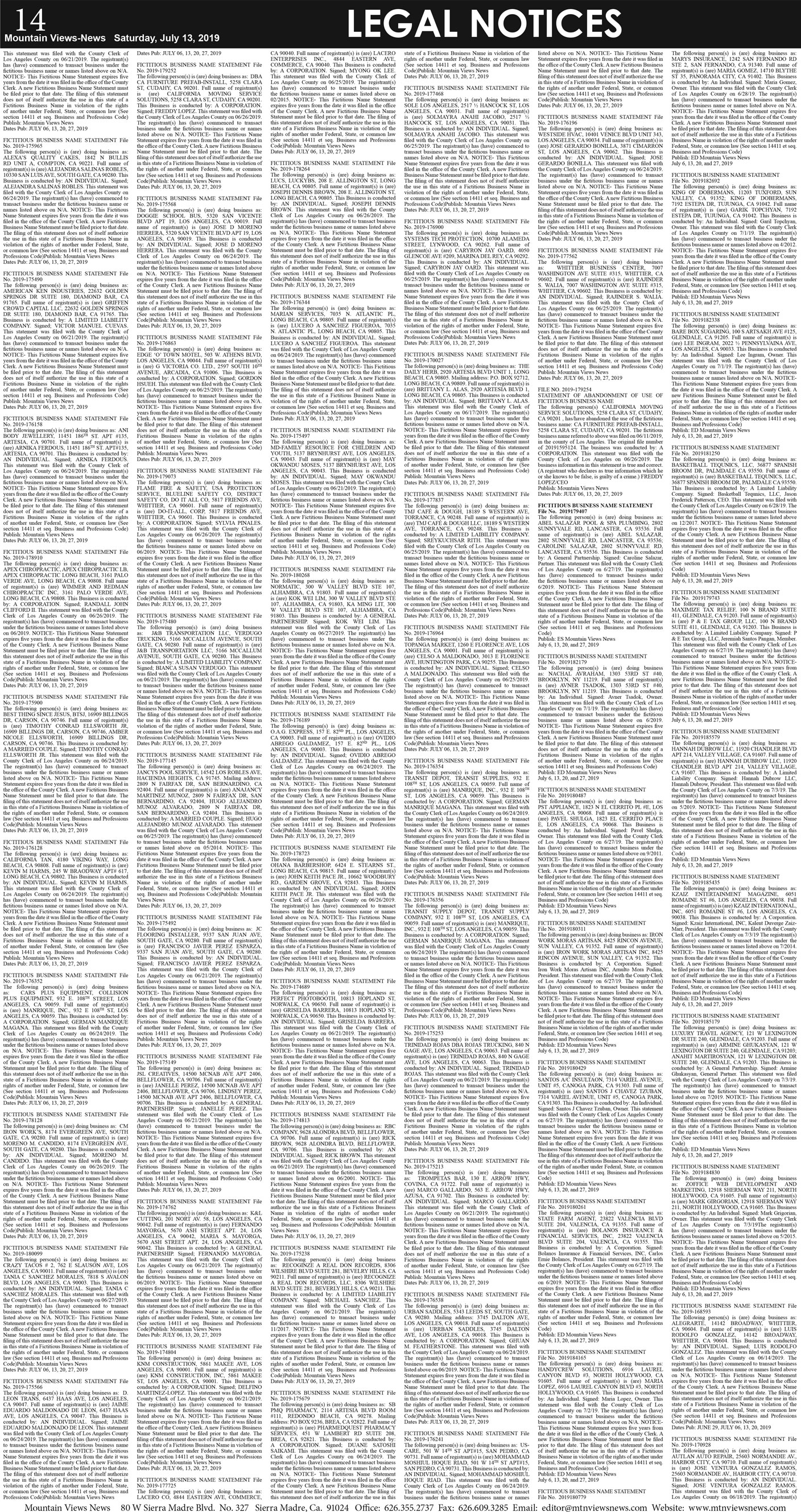 MVNews this week:  Page 14