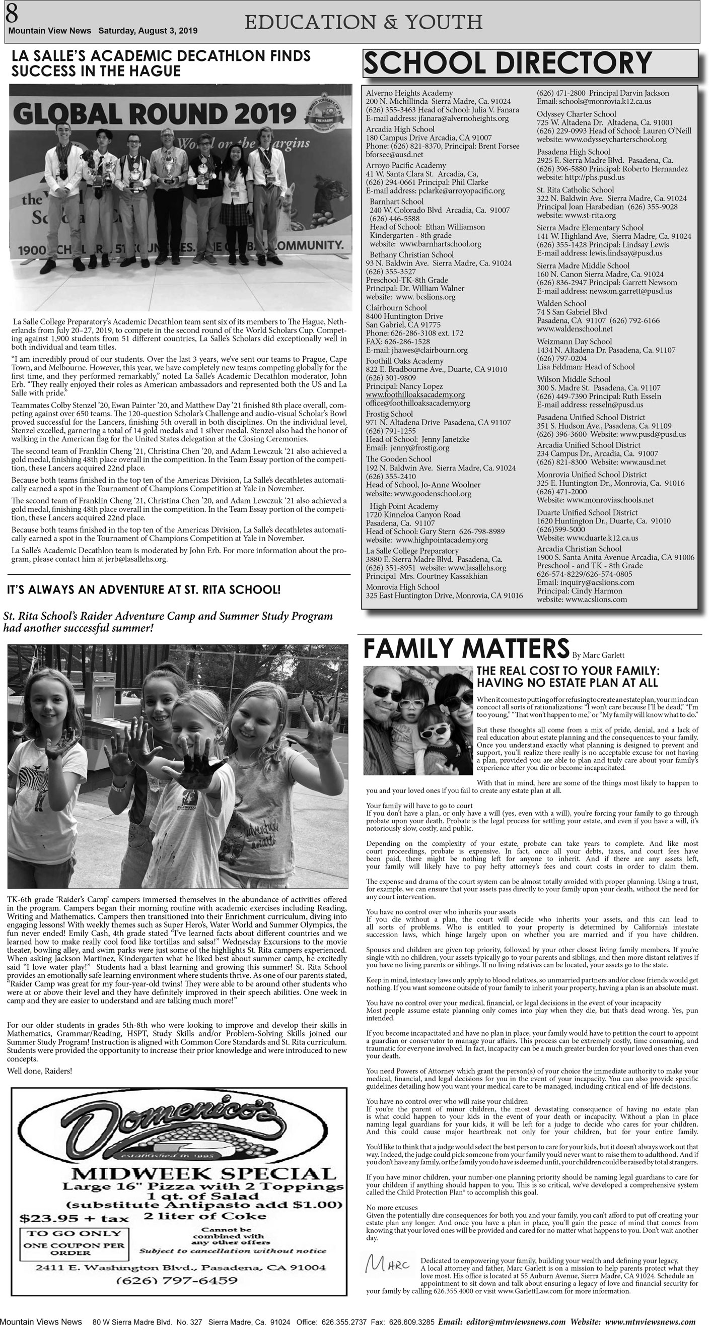 MVNews this week:  Page 8